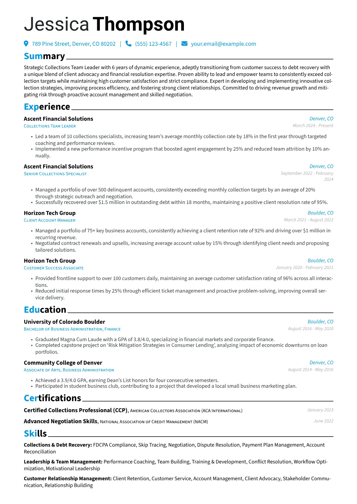 Career changer version - Page 1