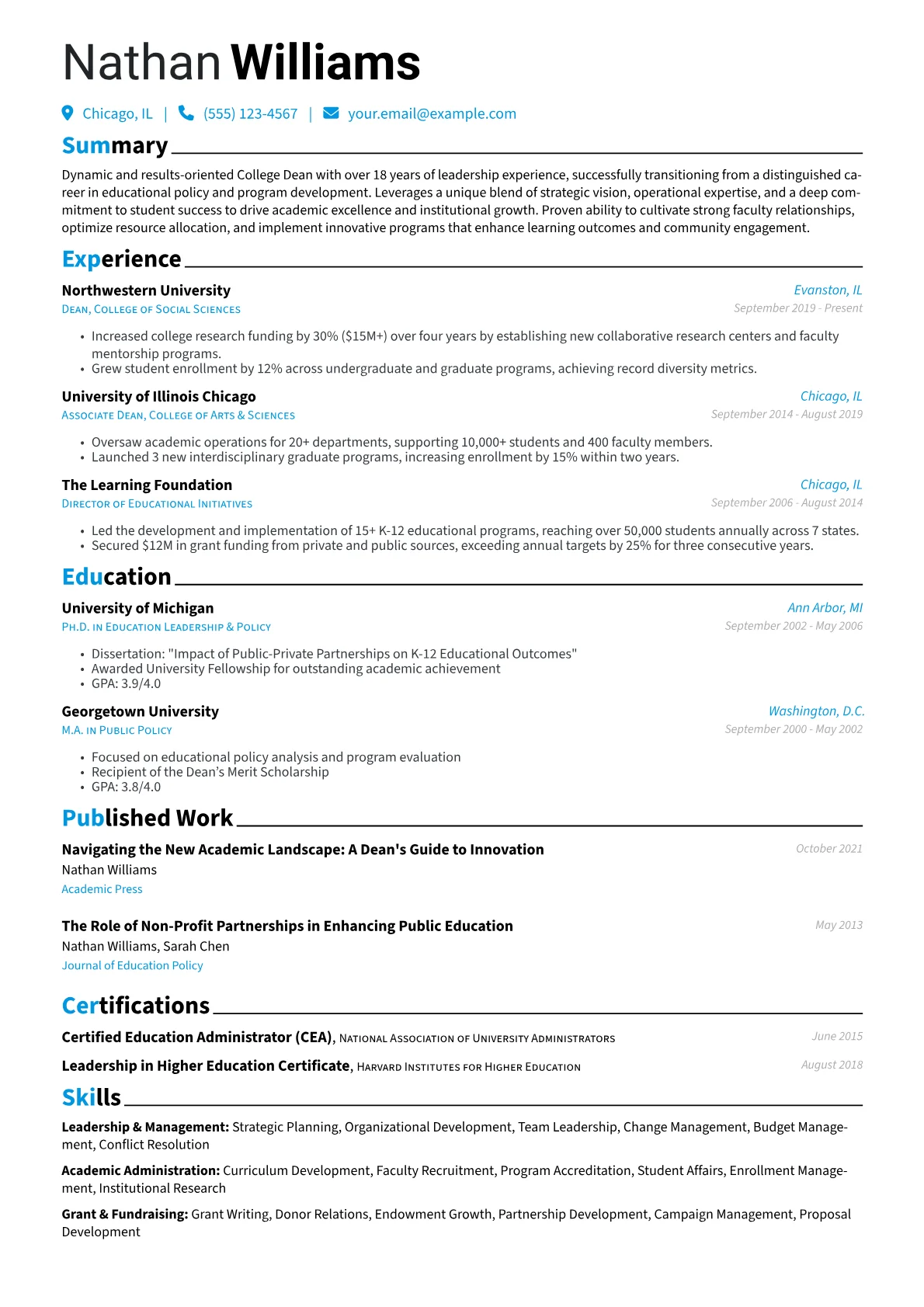 Career changer version - Page 1