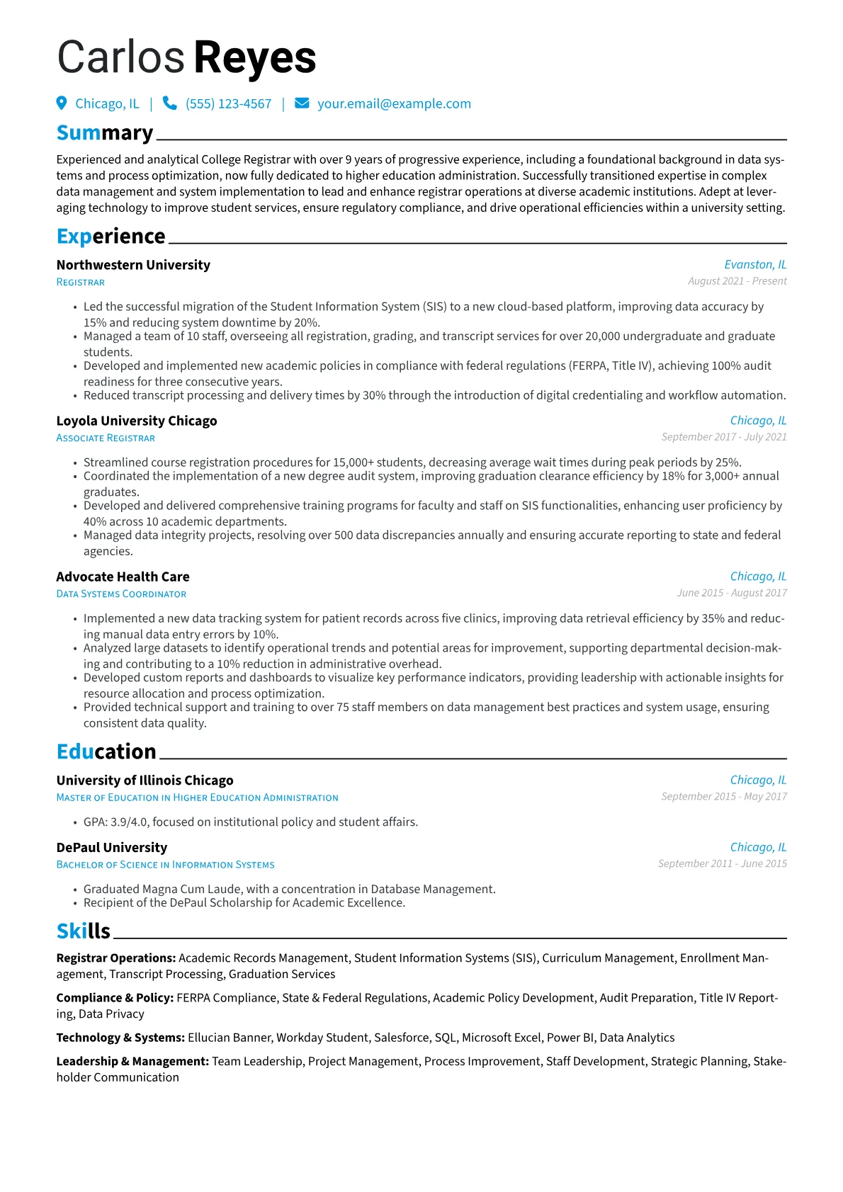 Career changer version - Page 1