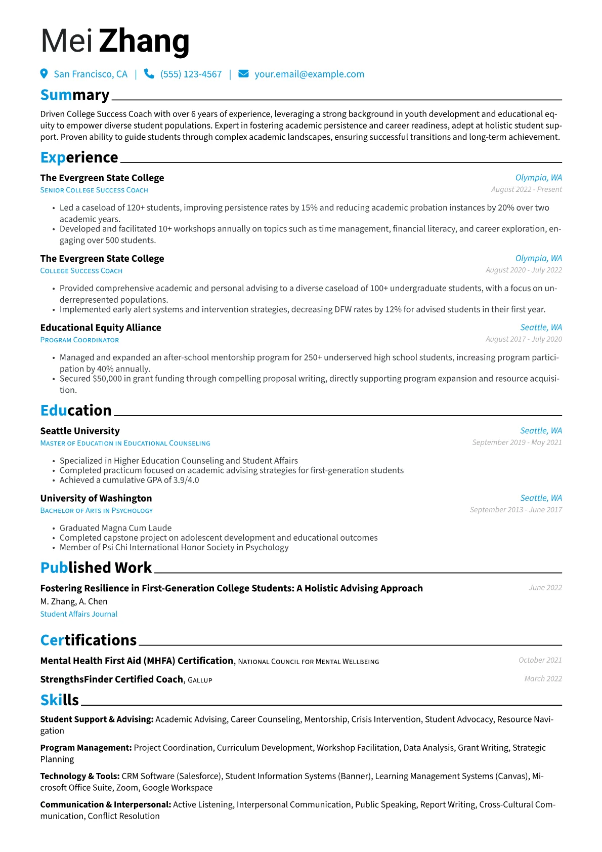 Career changer version - Page 1