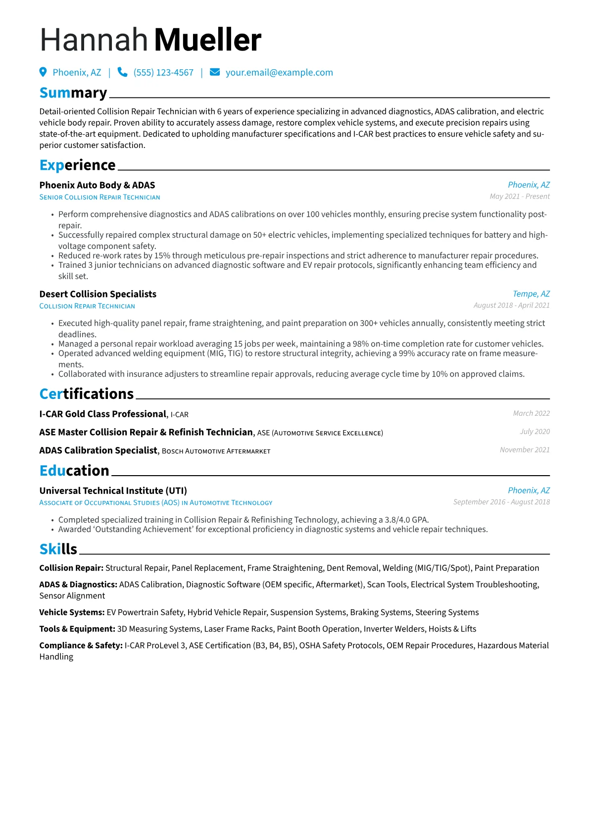 Collision Repair version - Page 1