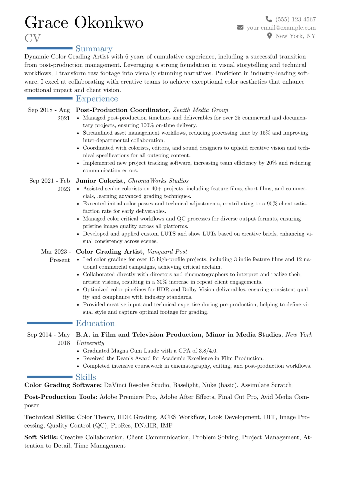 Career changer version - Page 1