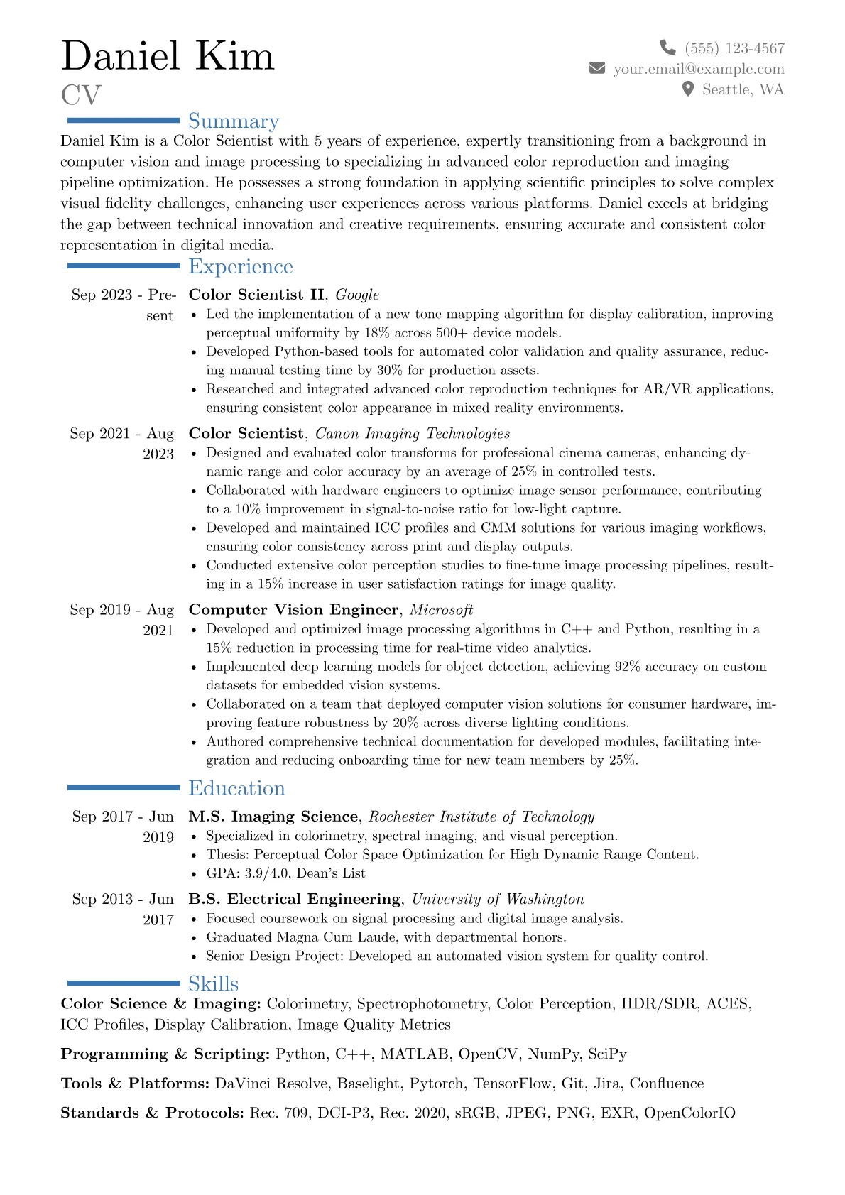 Career changer version - Page 1