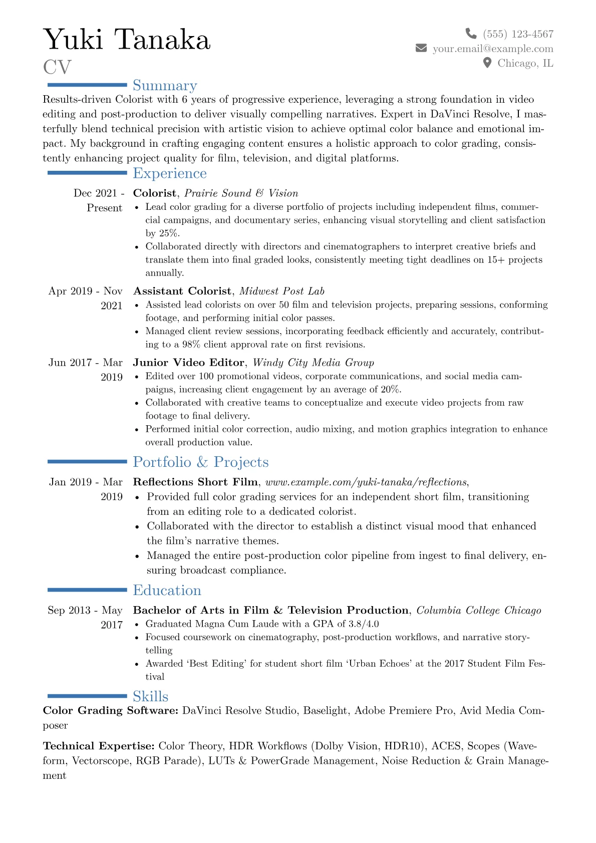 Career changer version - Page 1