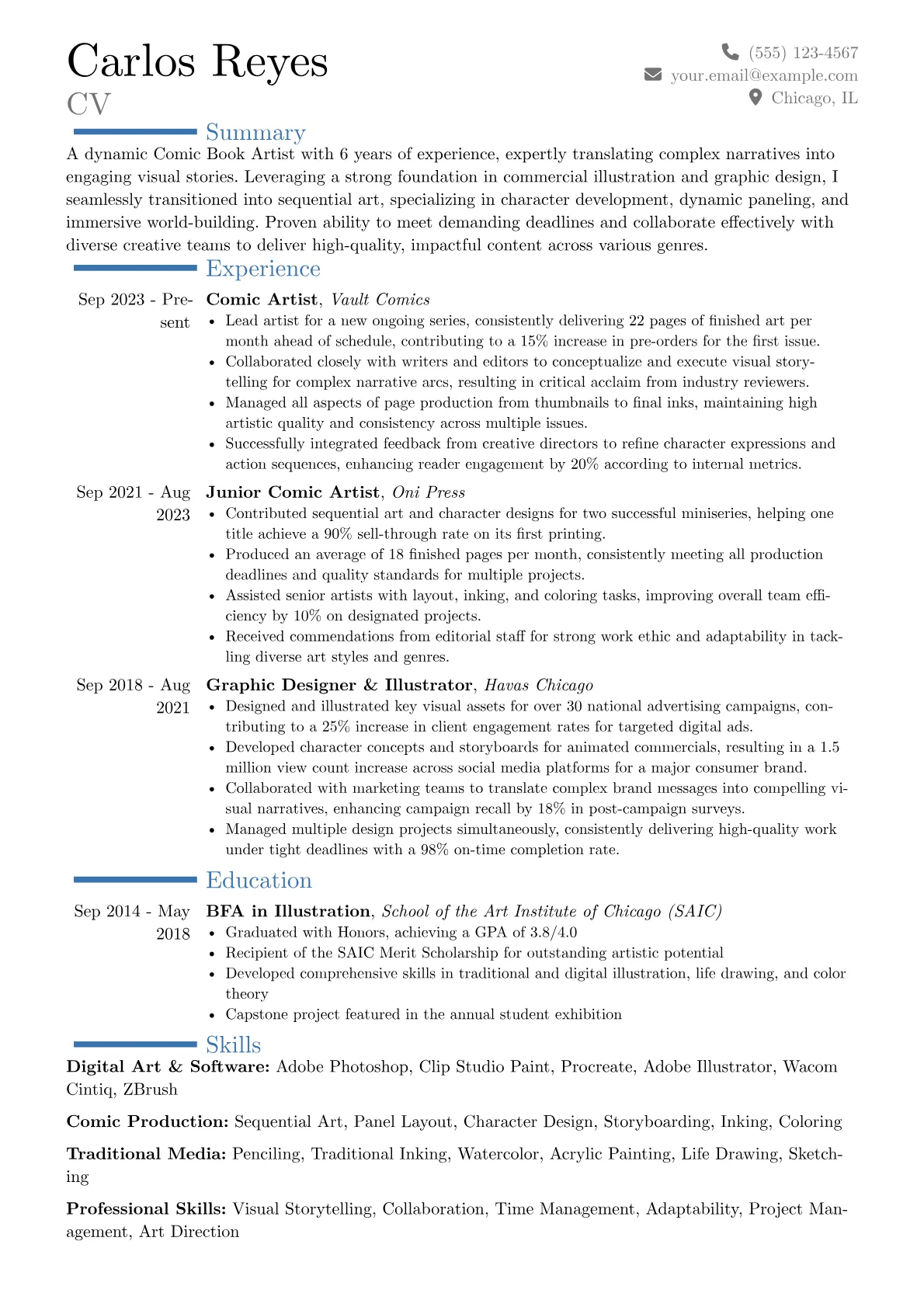 Career changer version - Page 1
