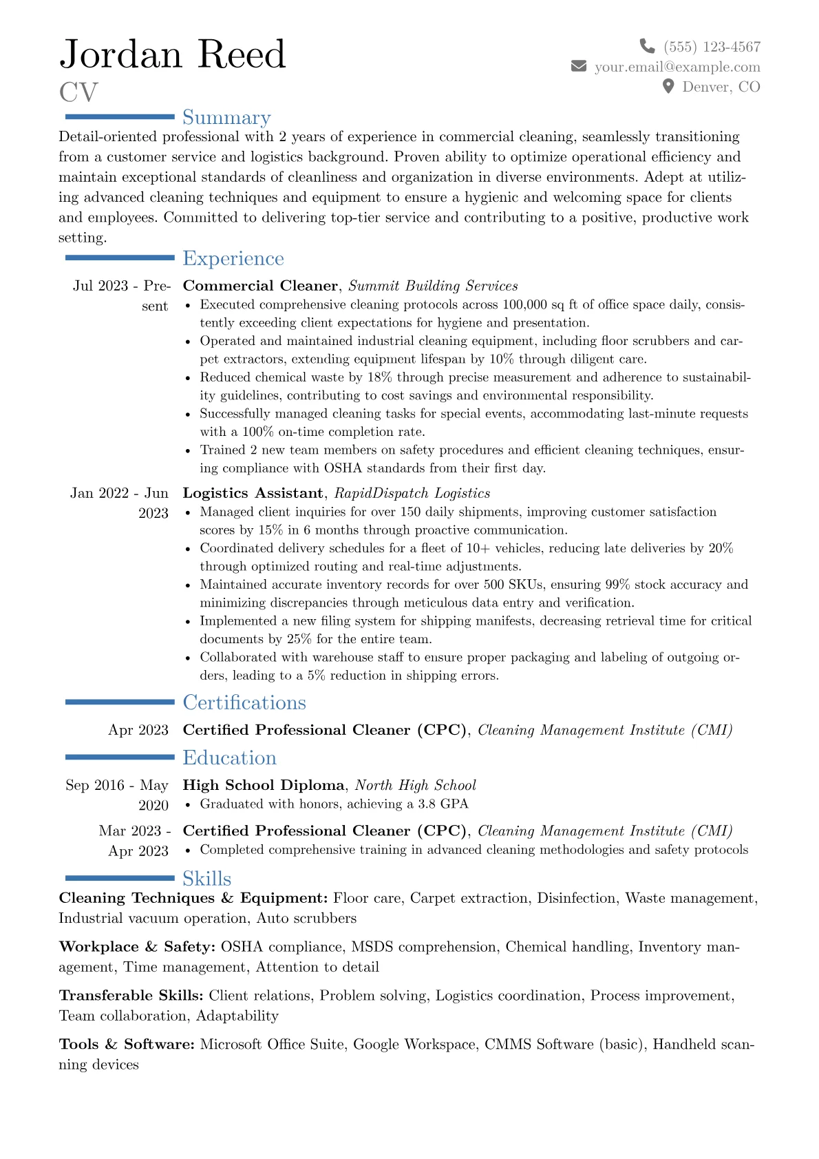 Career changer version - Page 1