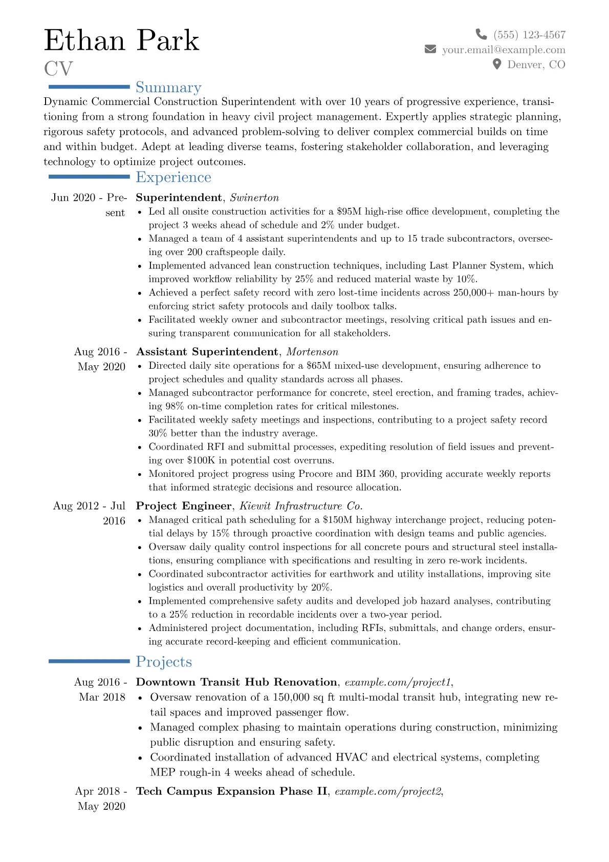 Career changer version - Page 1