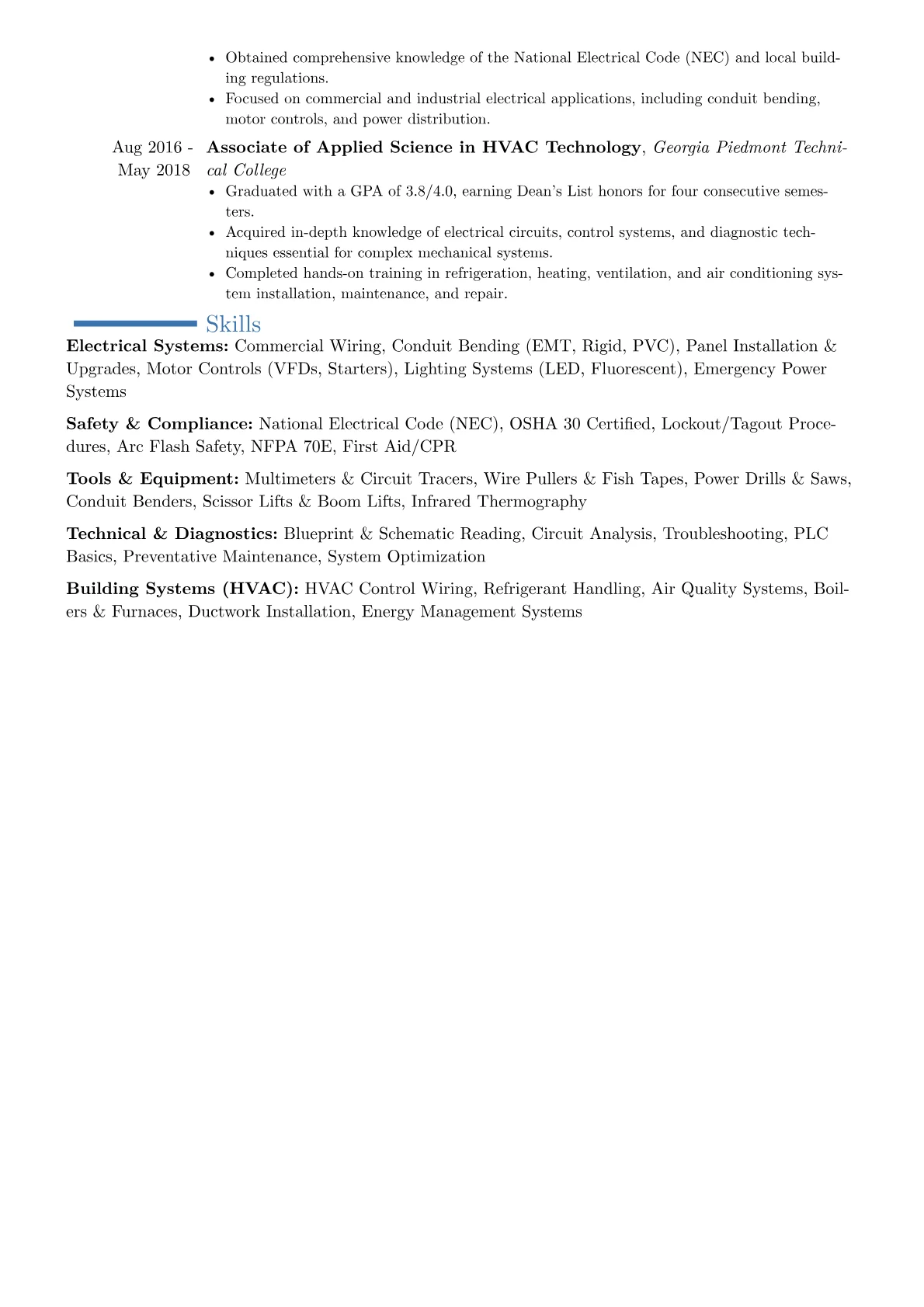 Career changer version - Page 2