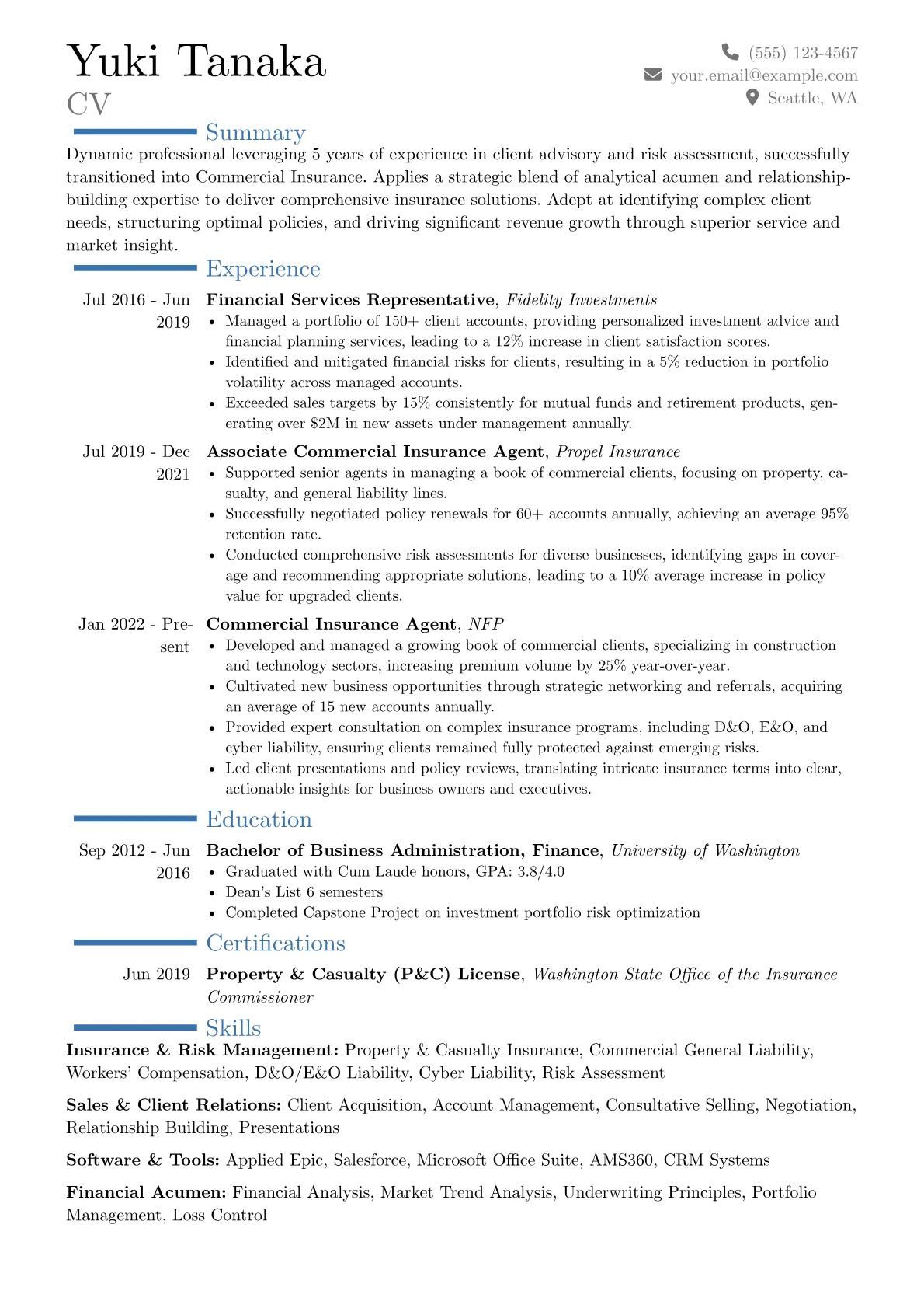 Career changer version - Page 1
