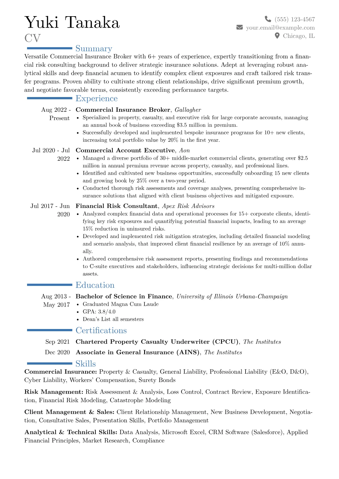 Career changer version - Page 1