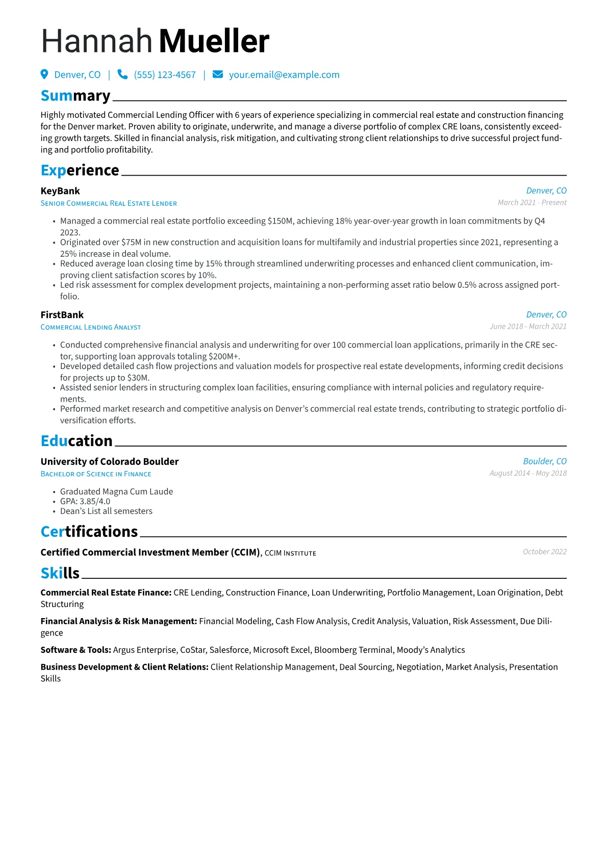 Commercial Real Estate version - Page 1