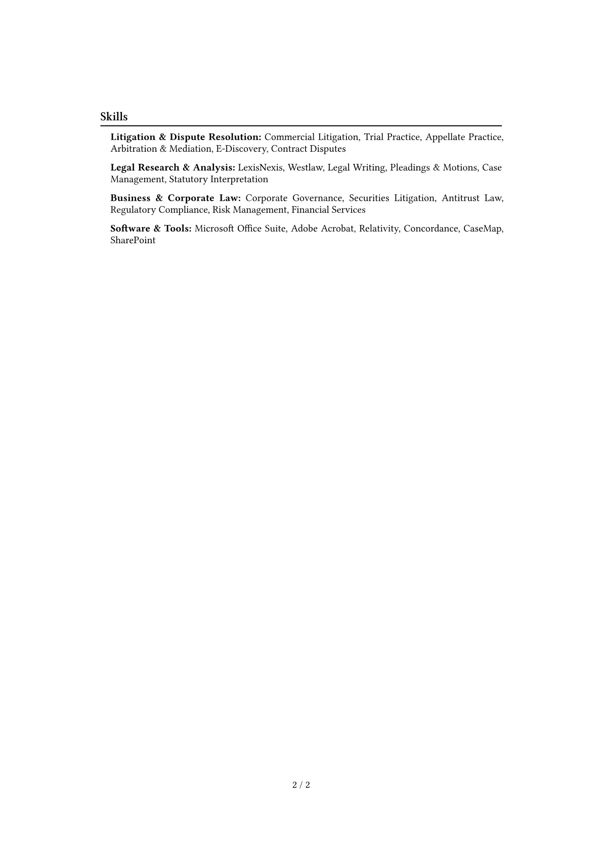 Career changer version - Page 2