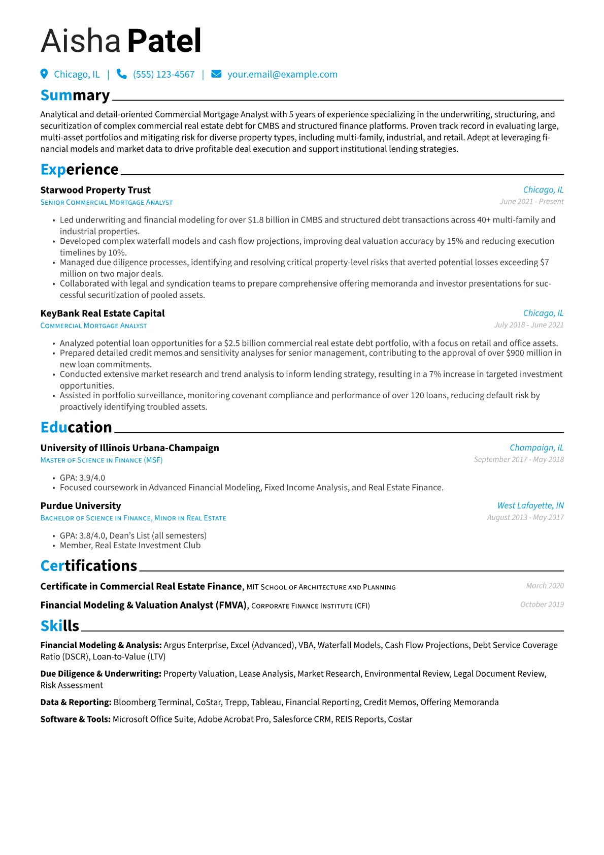 Financial Modeling version - Page 1