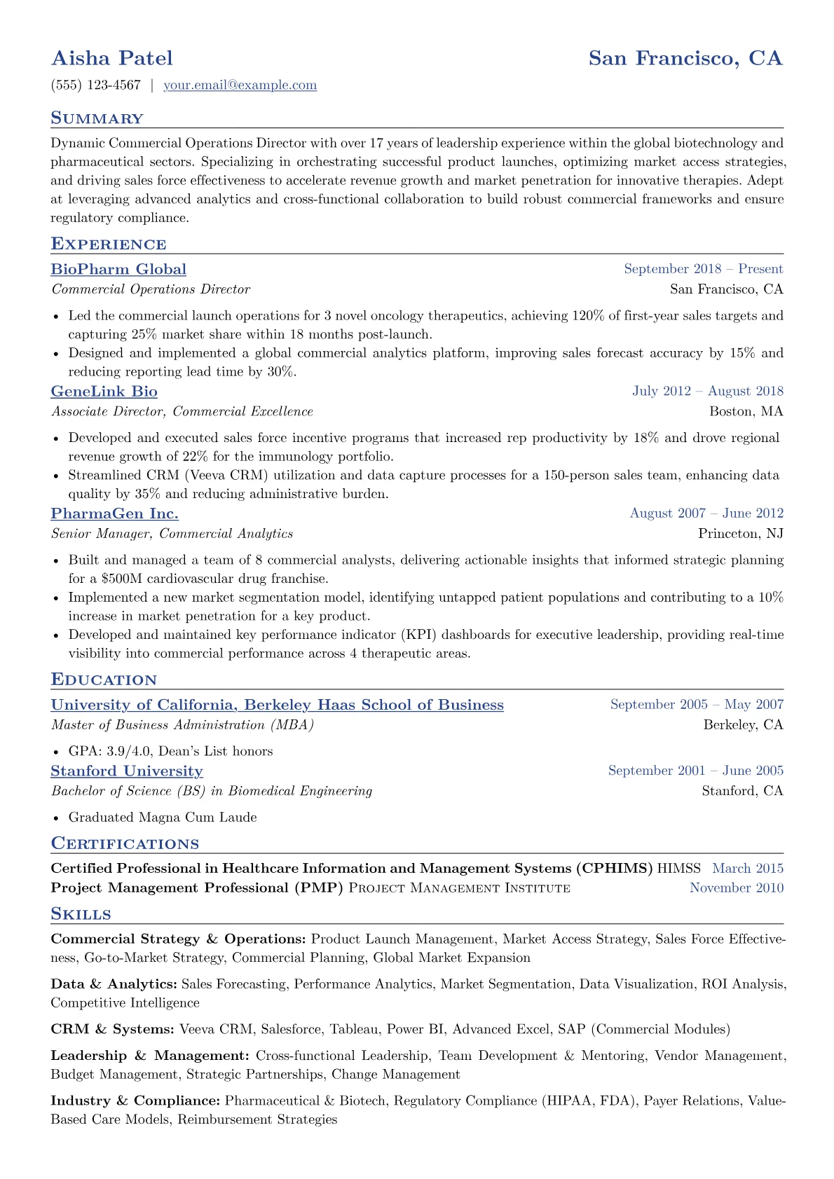 Biotech & Pharma version - Page 1