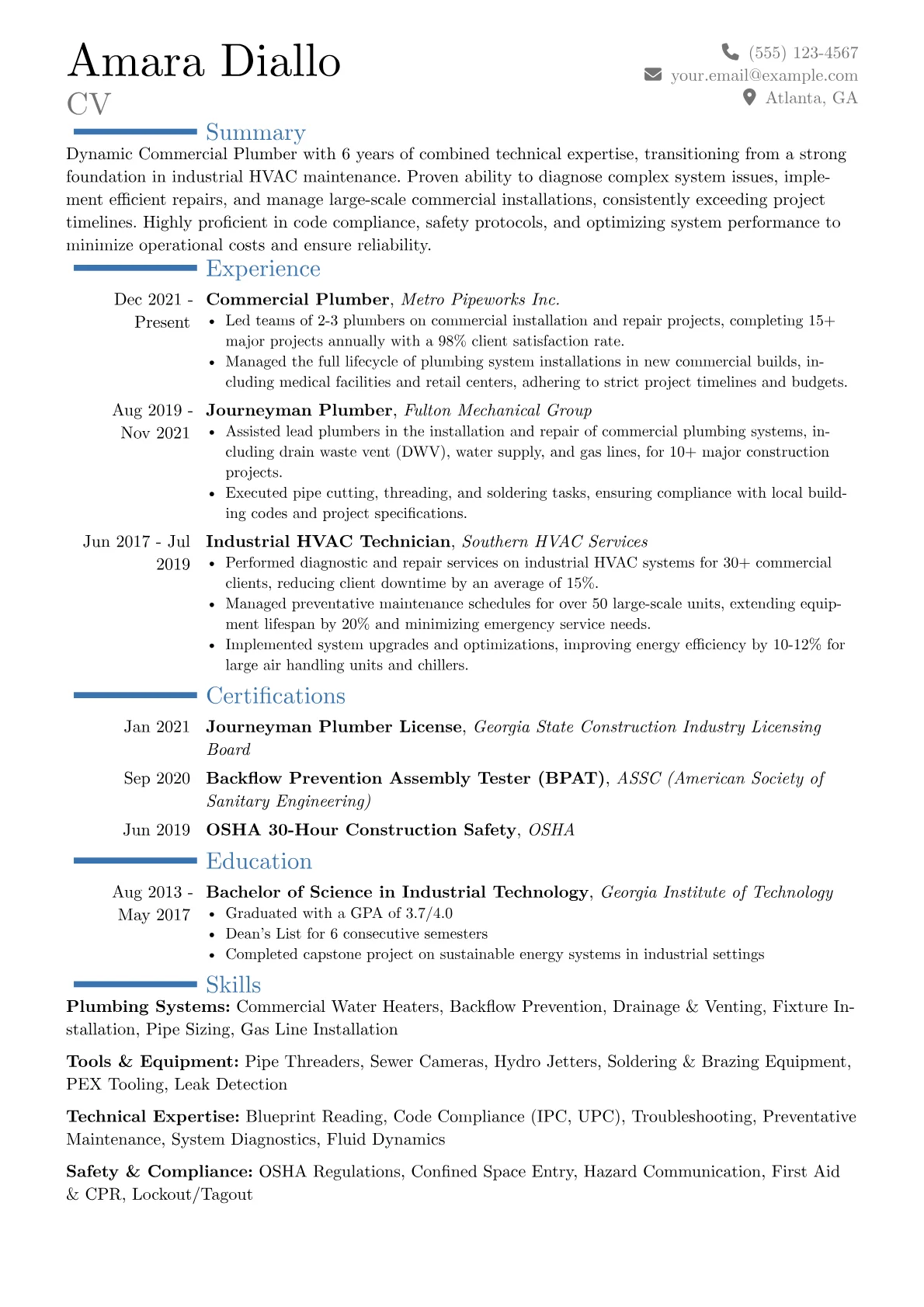 Career changer version - Page 1
