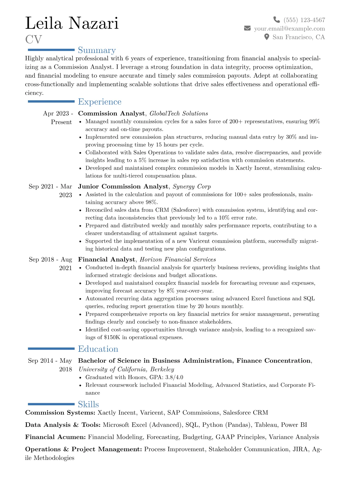 Career changer version - Page 1