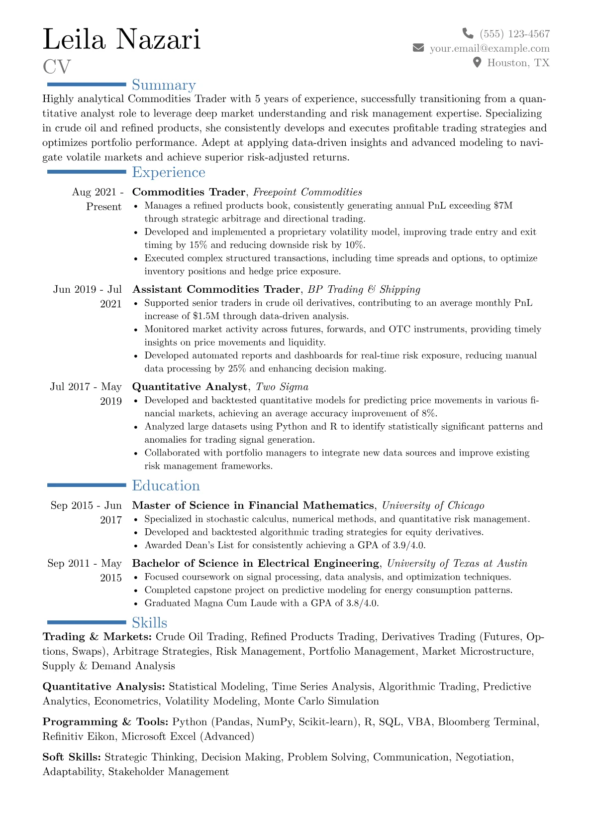 Career changer version - Page 1