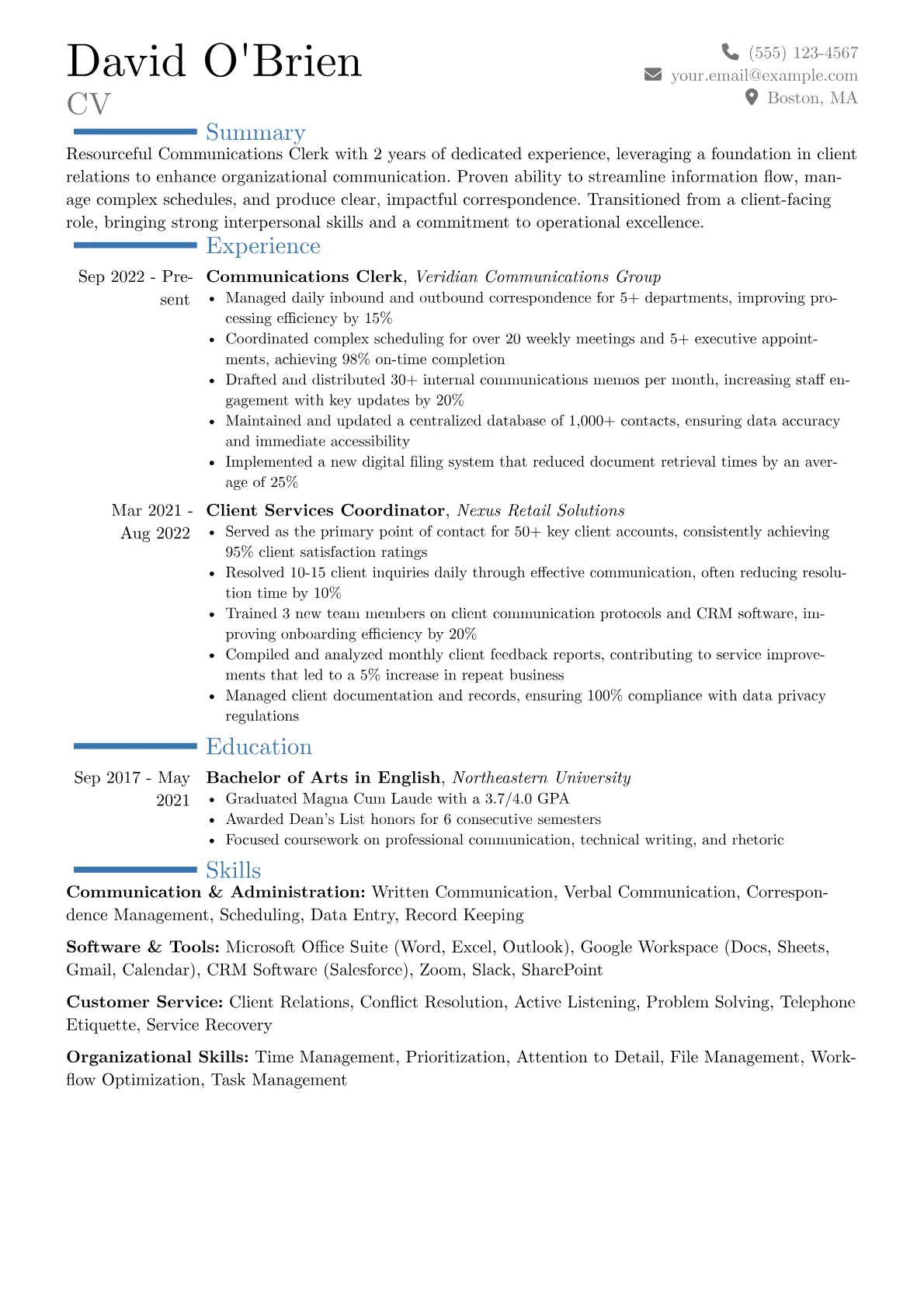 Career changer version - Page 1