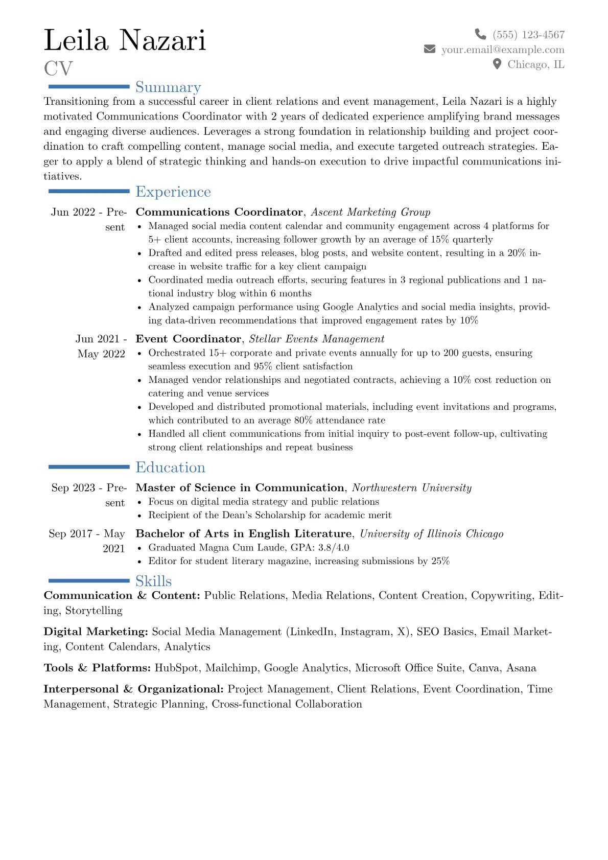 Career changer version - Page 1