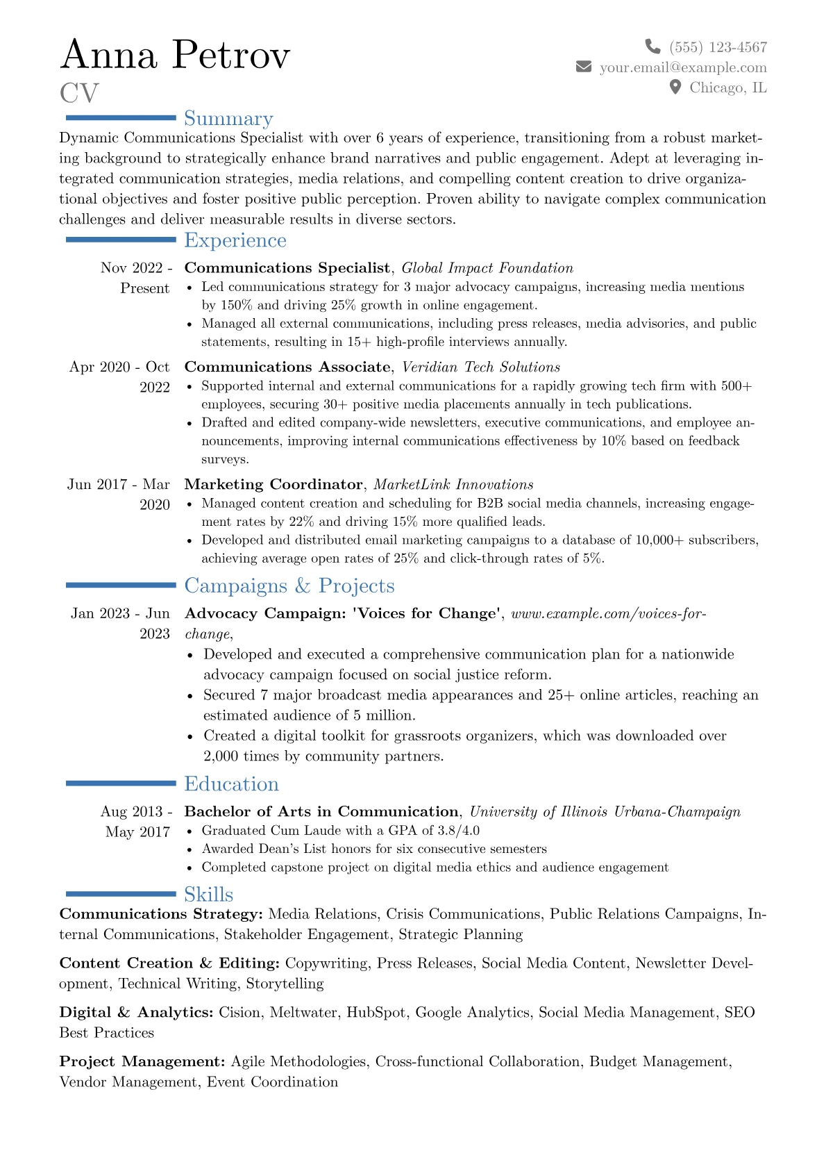 Career changer version - Page 1