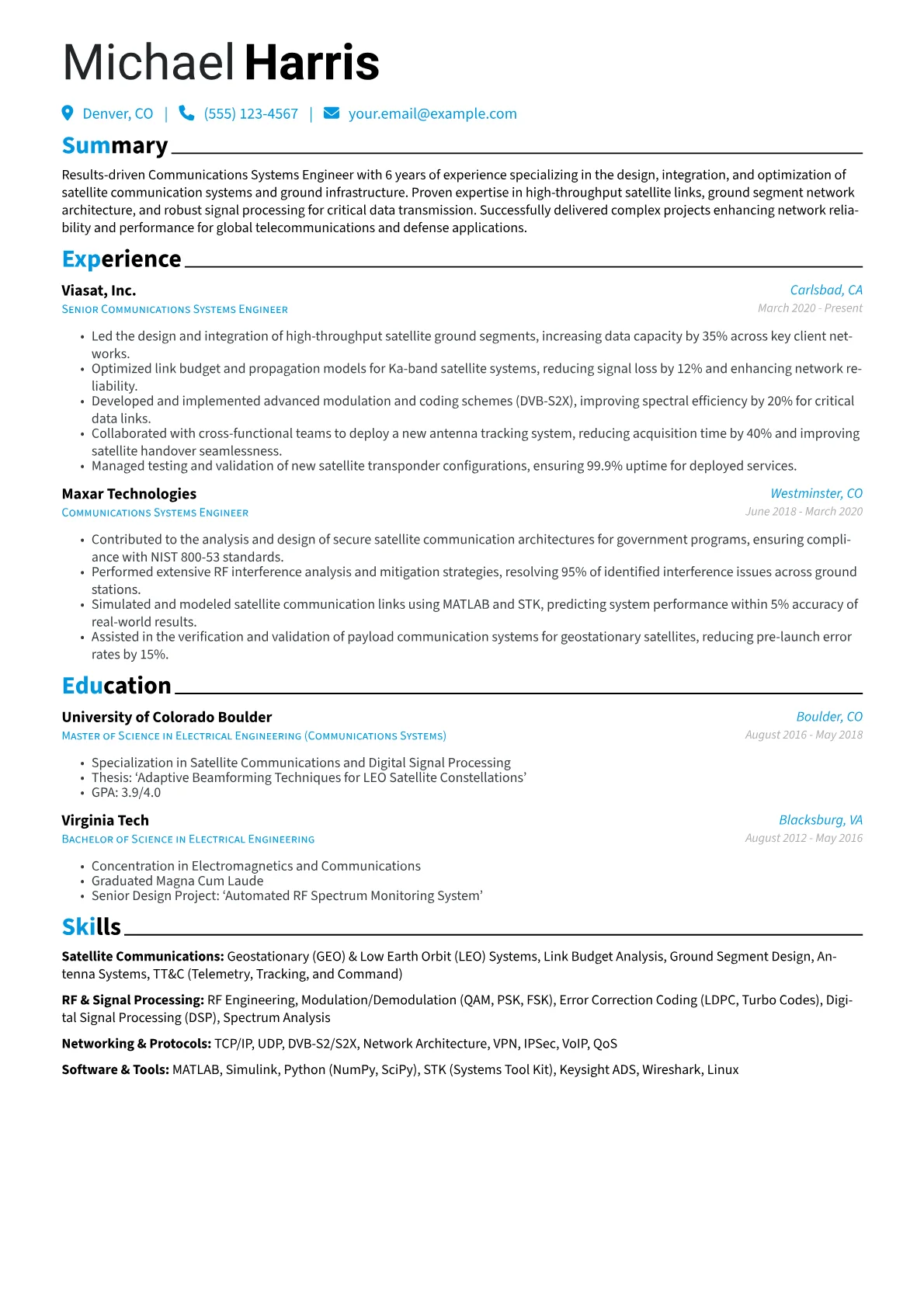 Satellite Communications version - Page 1
