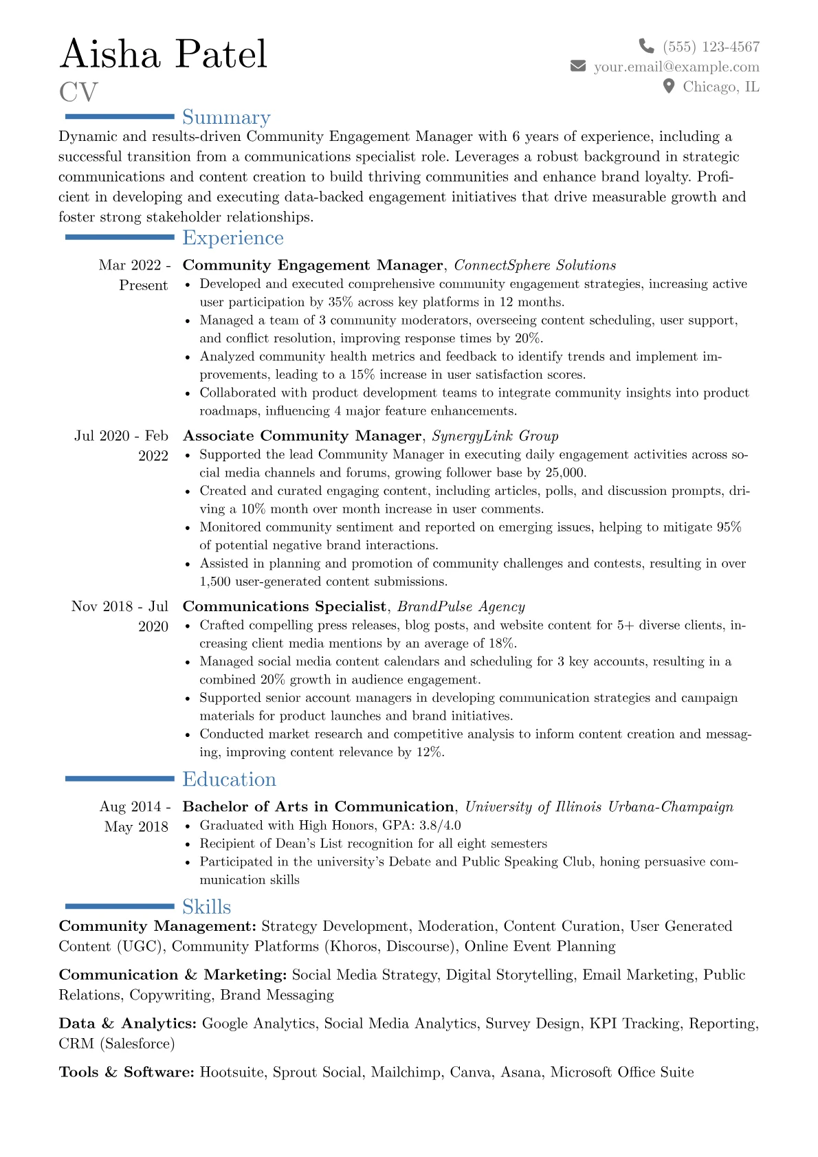Career changer version - Page 1