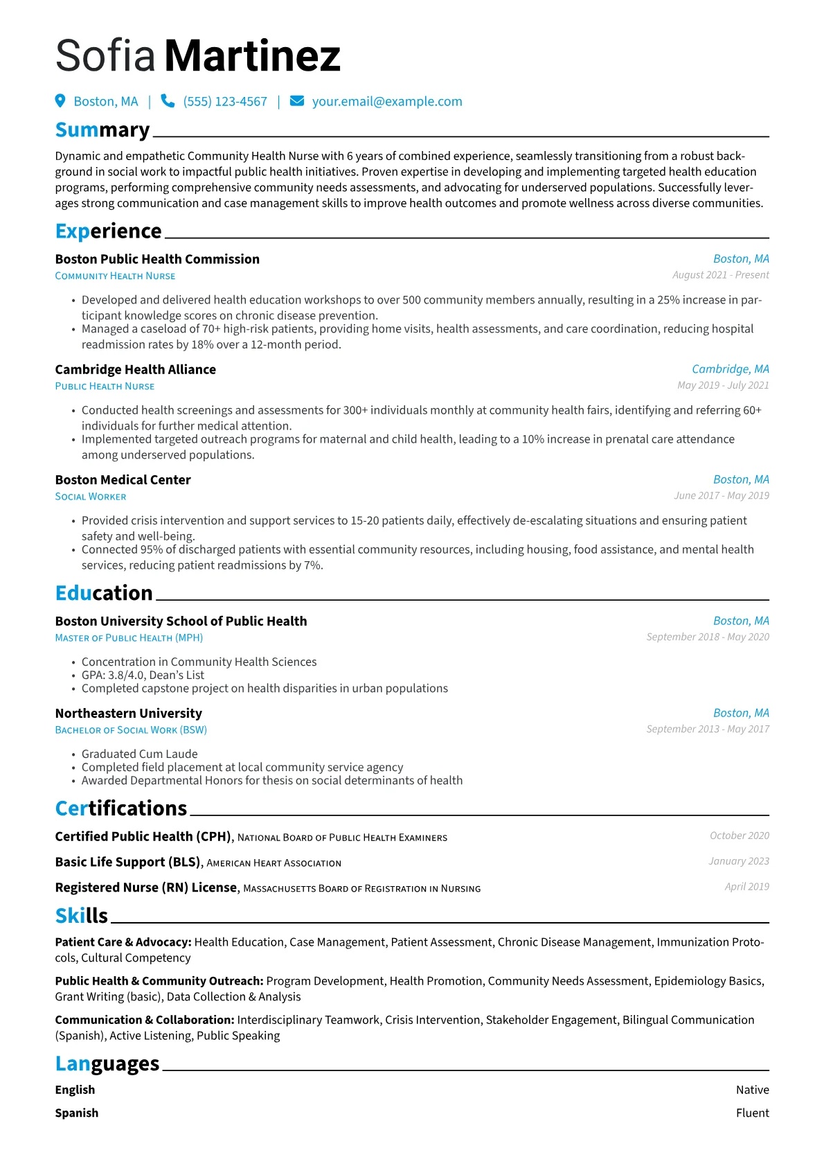 Career changer version - Page 1
