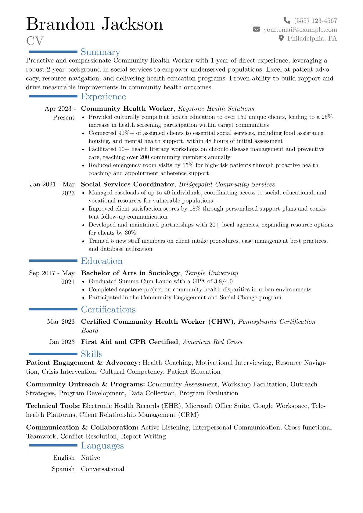 Career changer version - Page 1