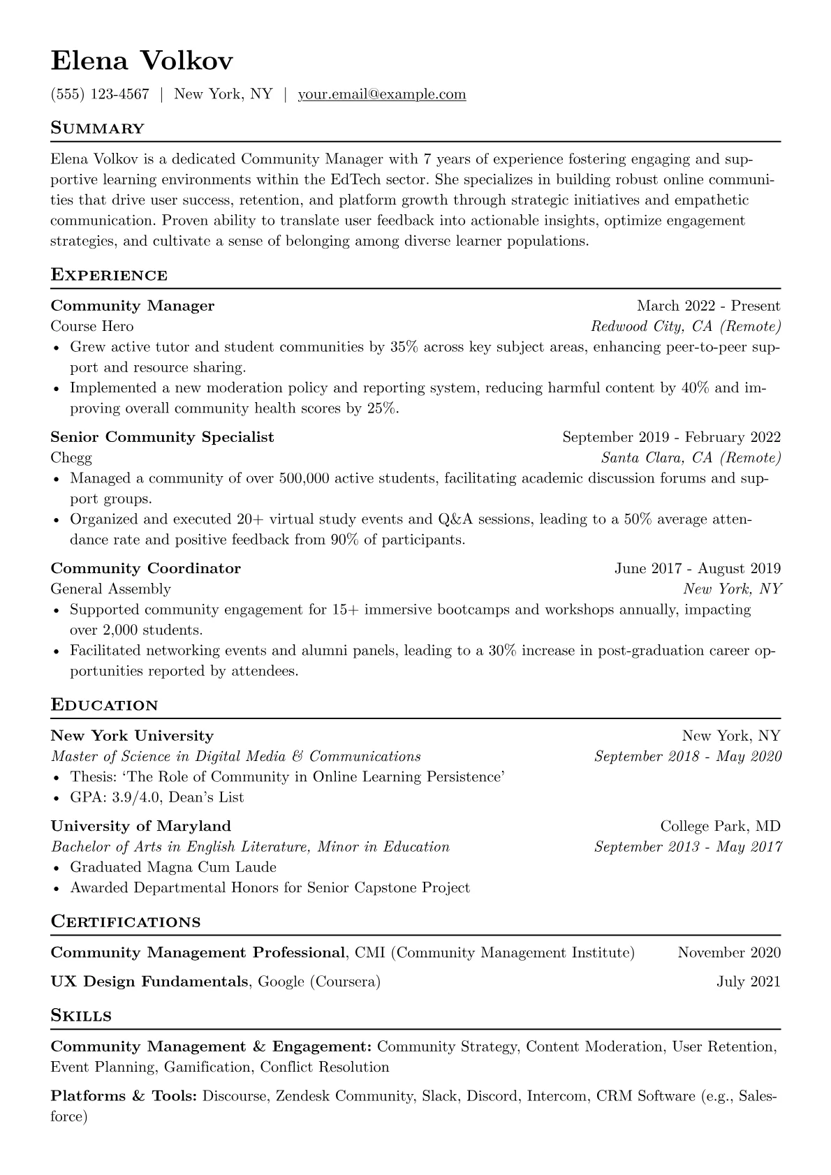 EdTech Community Manager version - Page 1