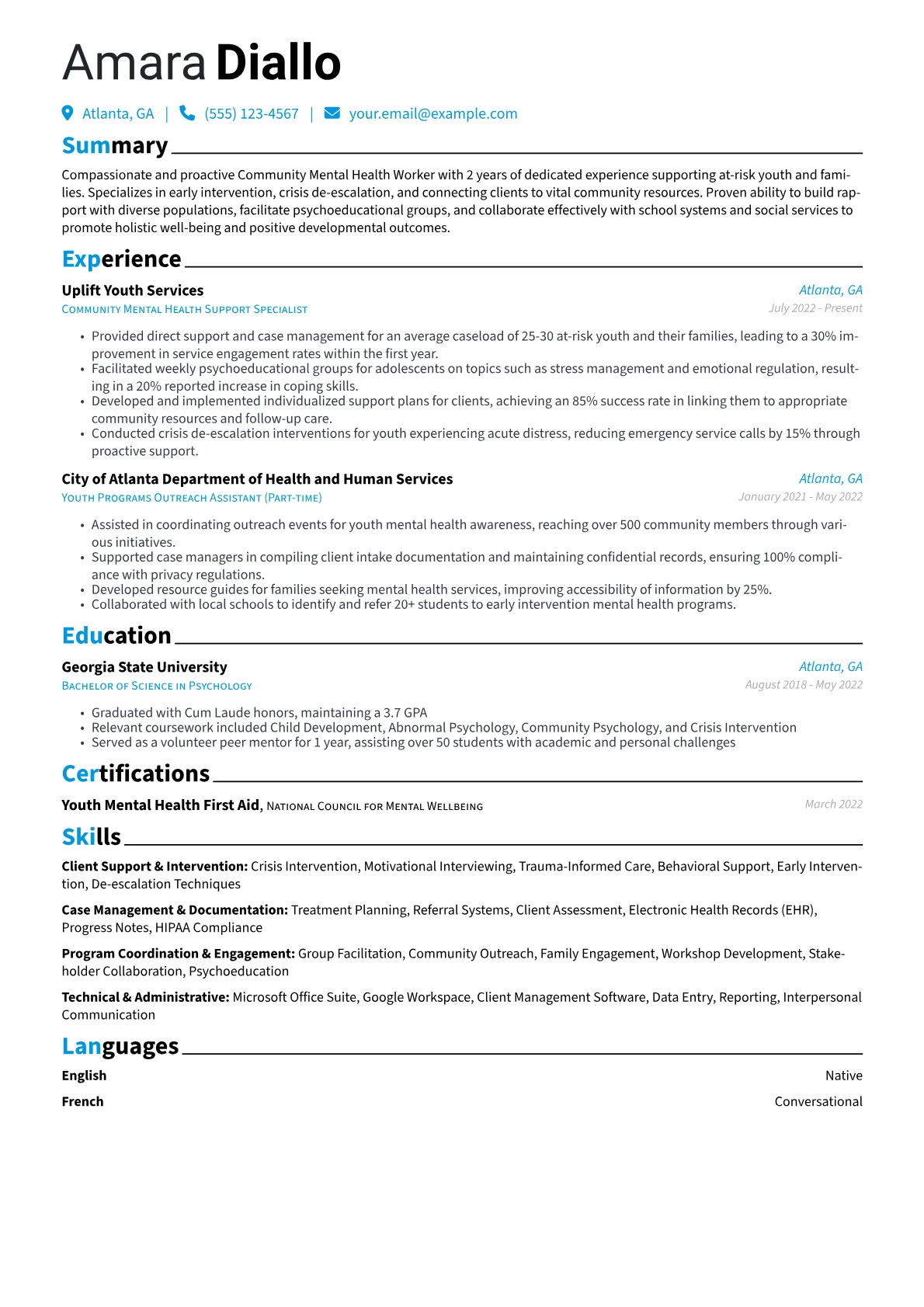 Youth and Family version - Page 1