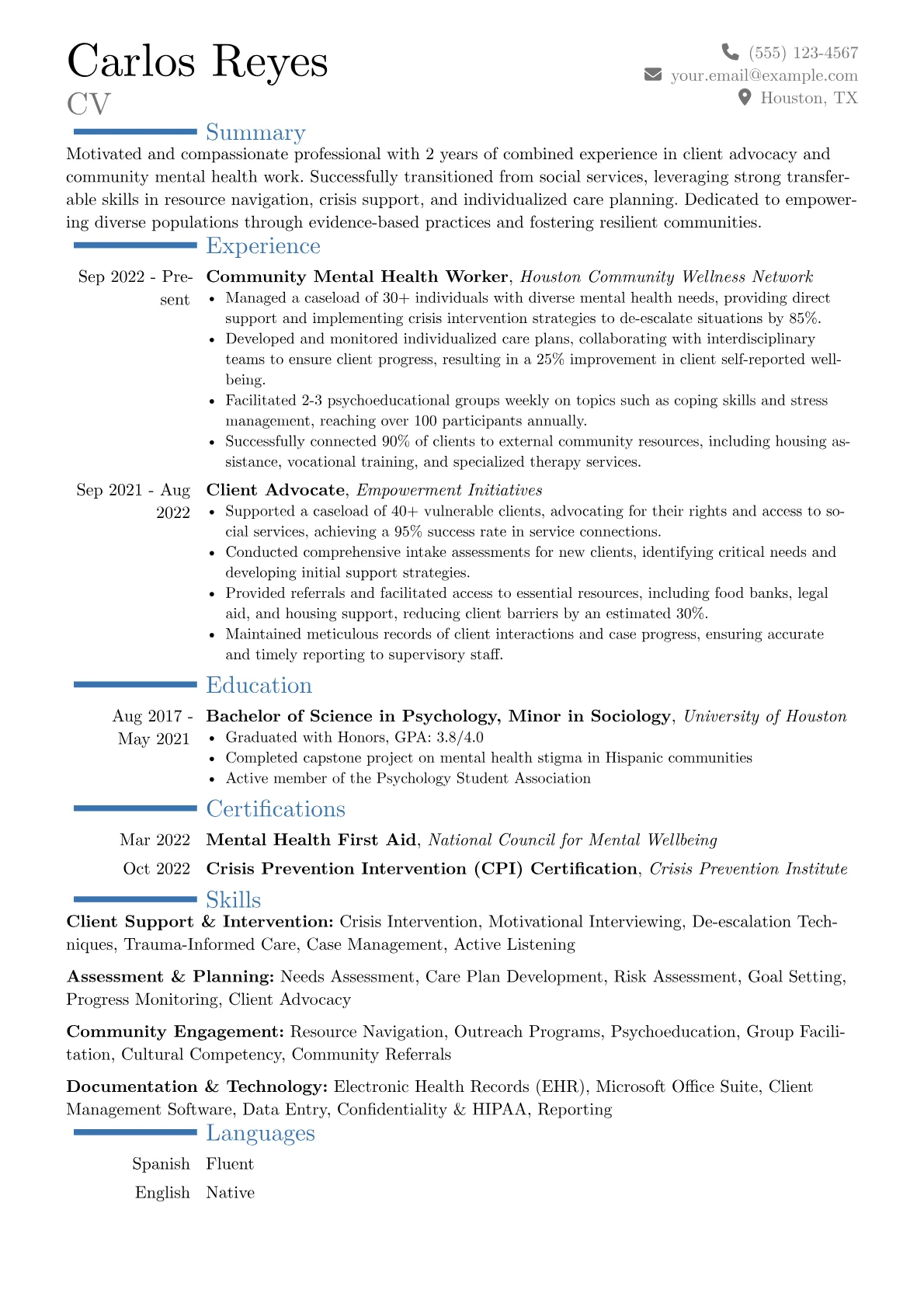 Career changer version - Page 1