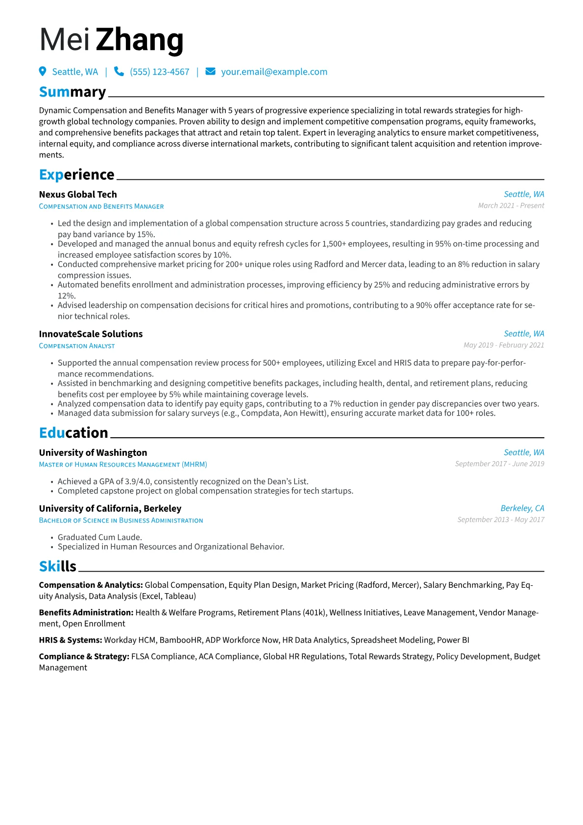 Compensation & Analytics version - Page 1