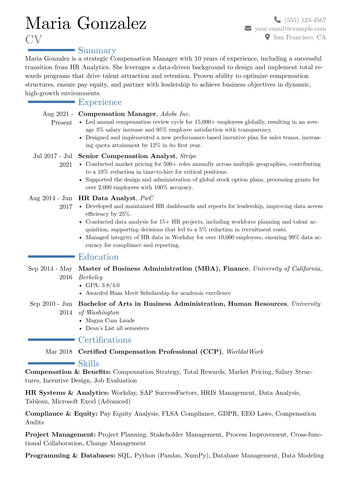 Career changer version - Page 1