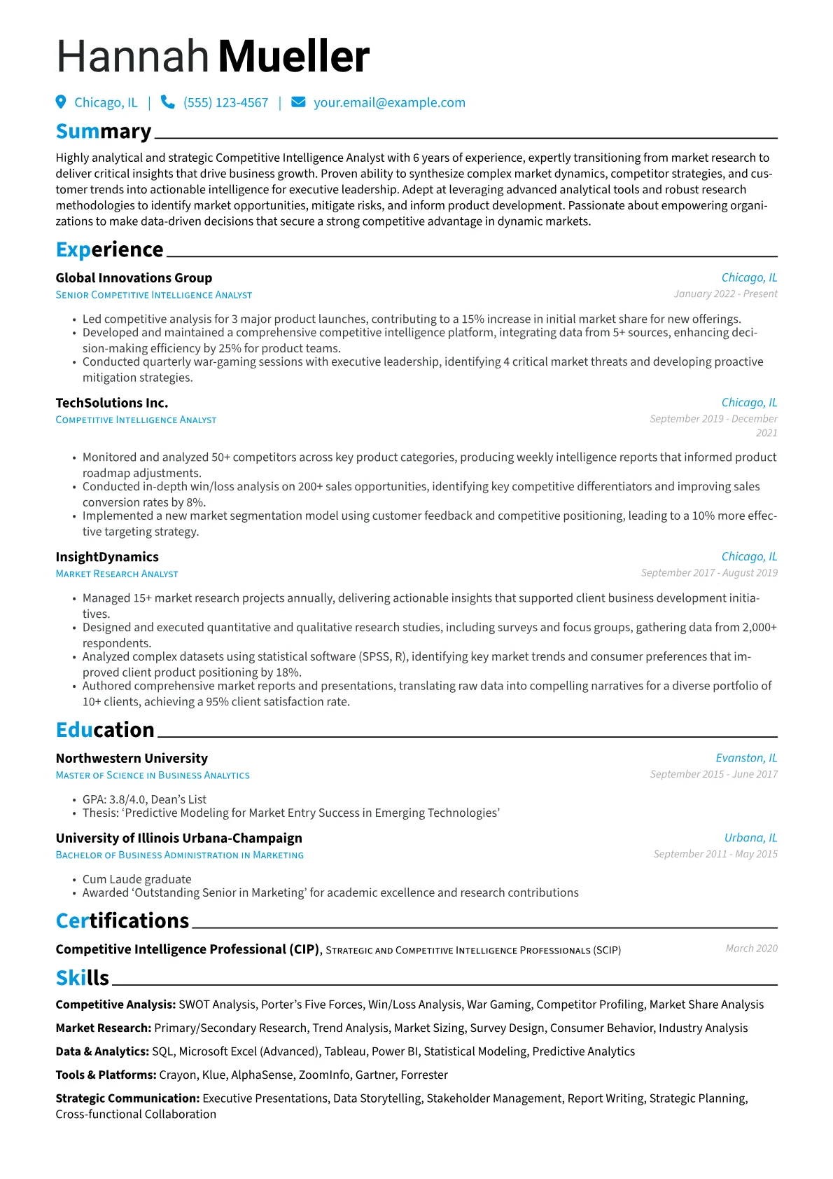 Career changer version - Page 1