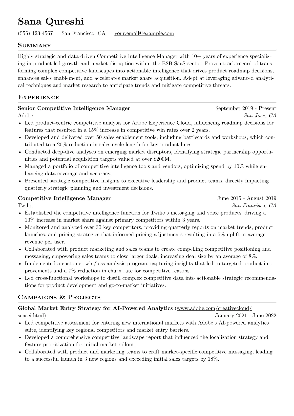Product & Market version - Page 1