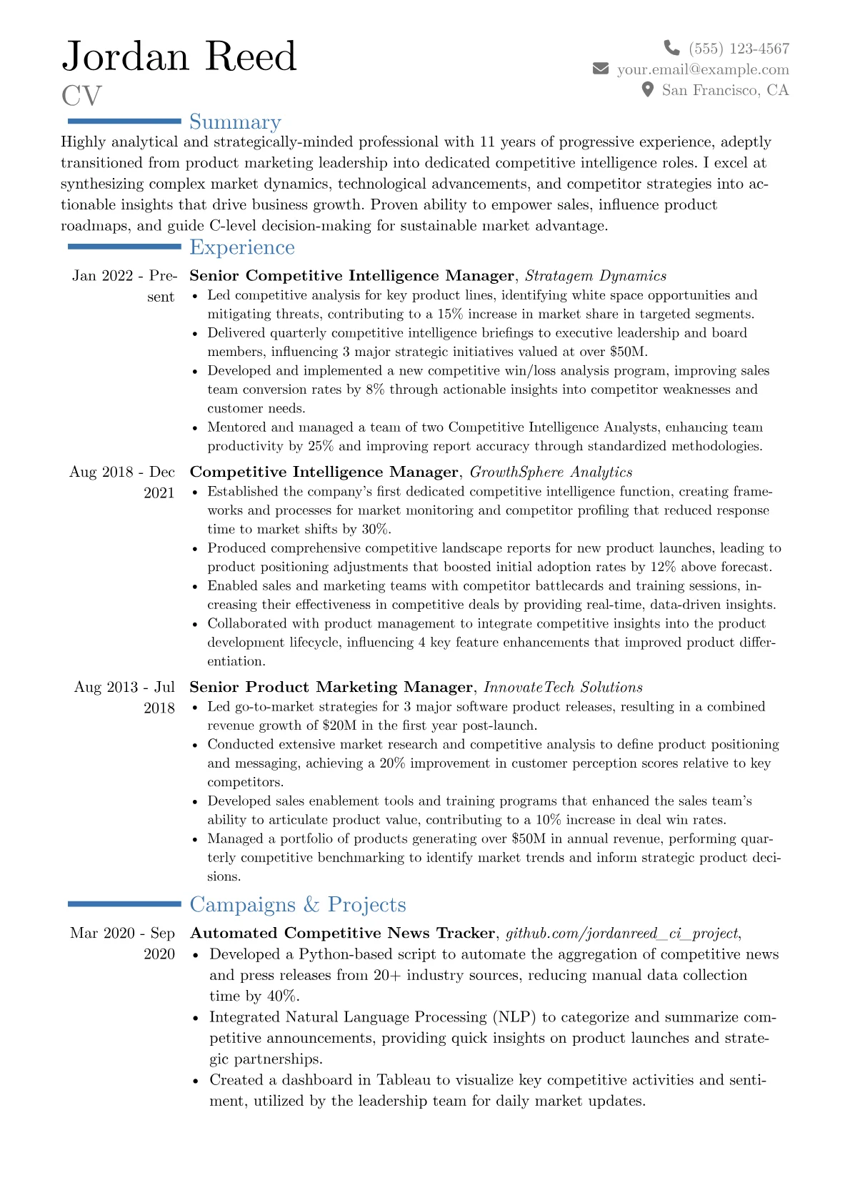 Career changer version - Page 1