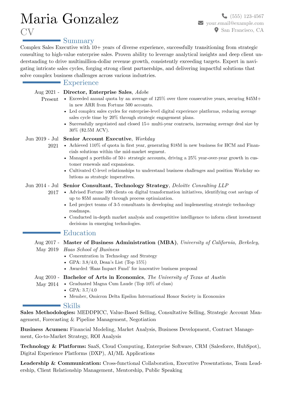 Career changer version - Page 1