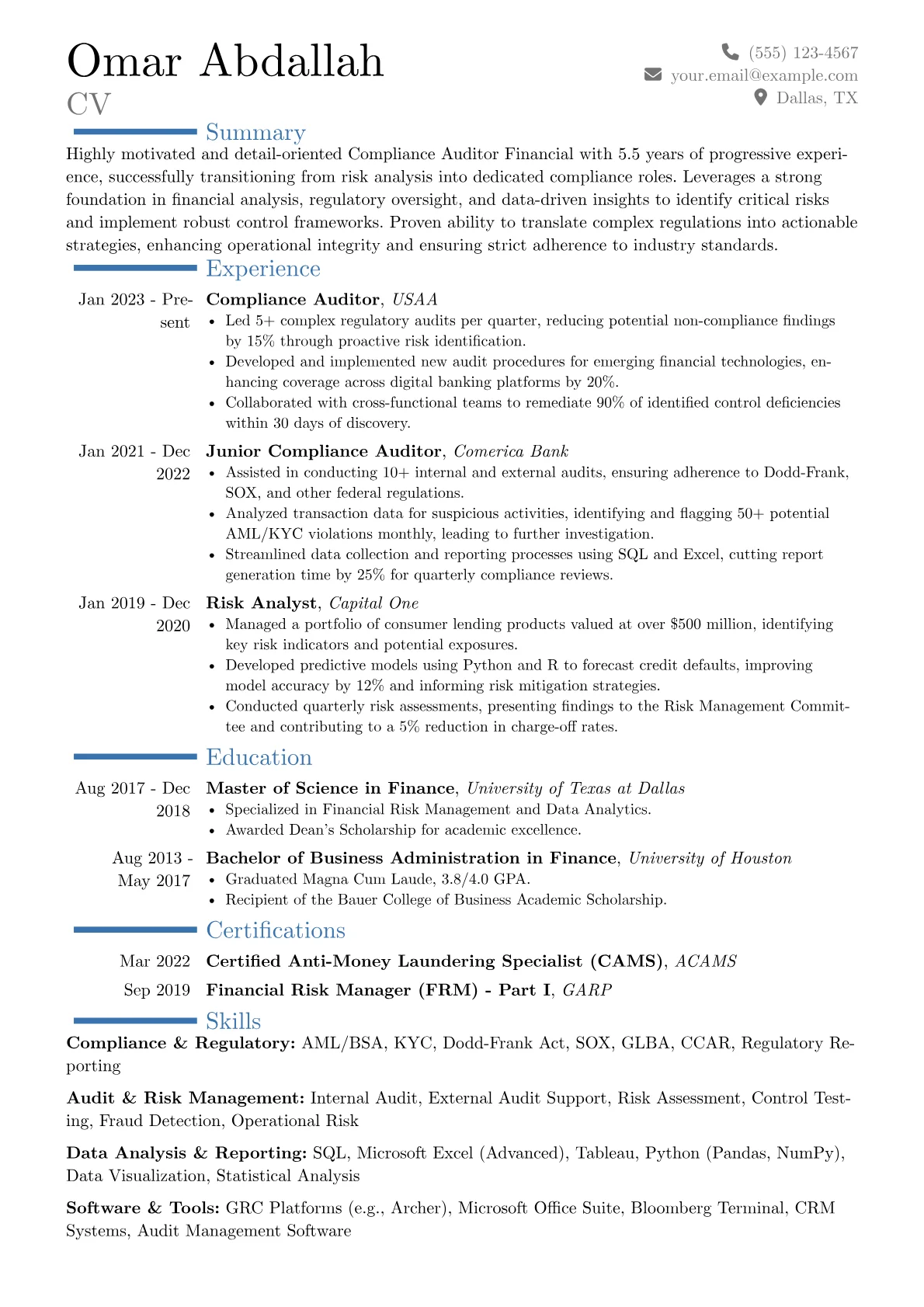 Career changer version - Page 1