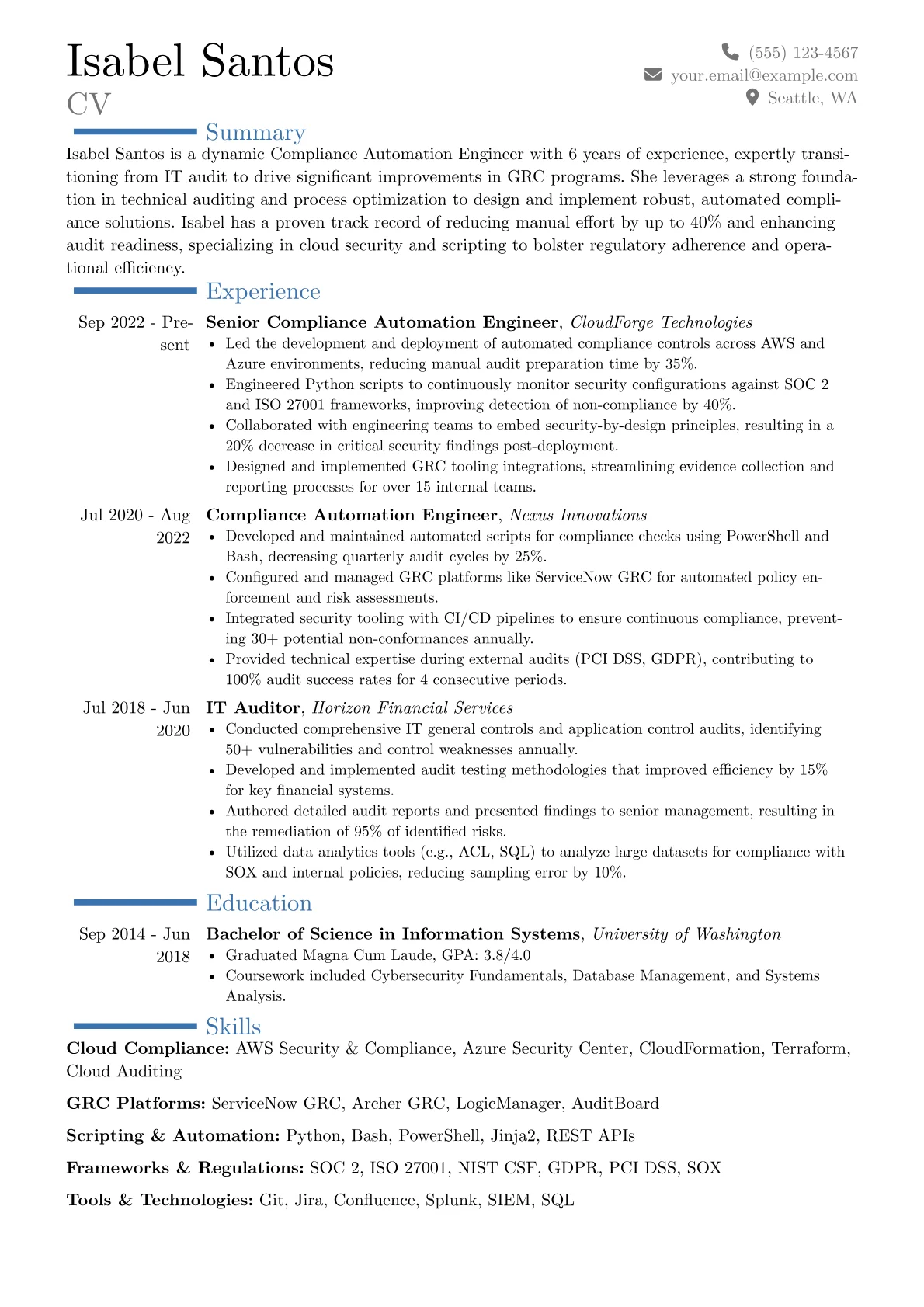 Career changer version - Page 1