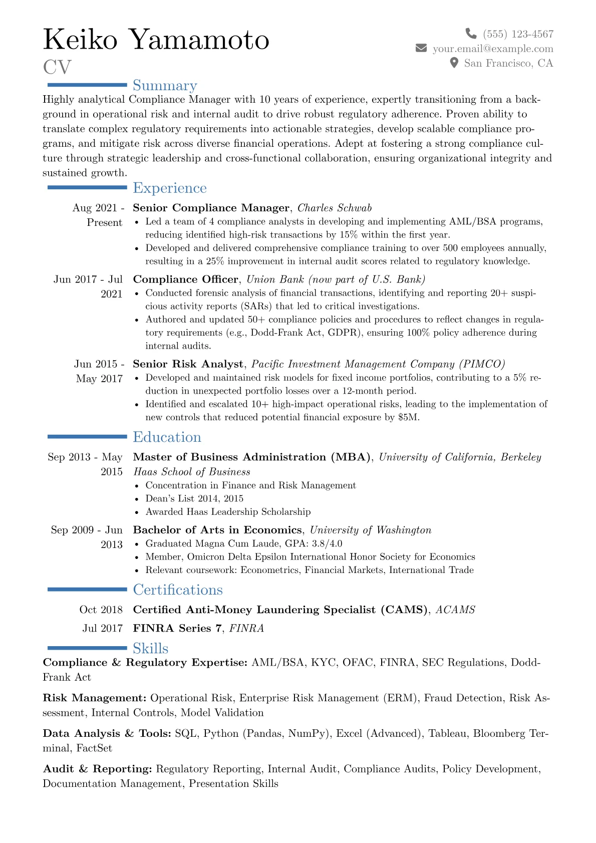 Career changer version - Page 1