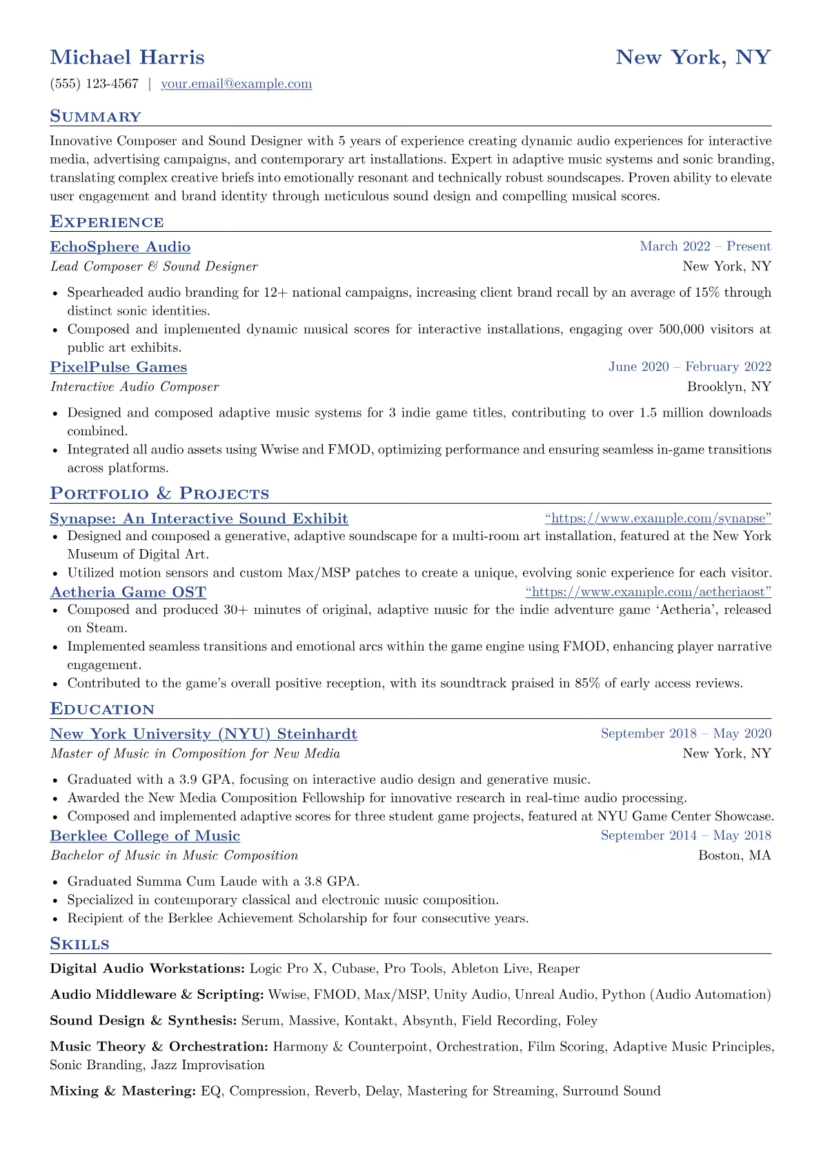 Composer version - Page 1
