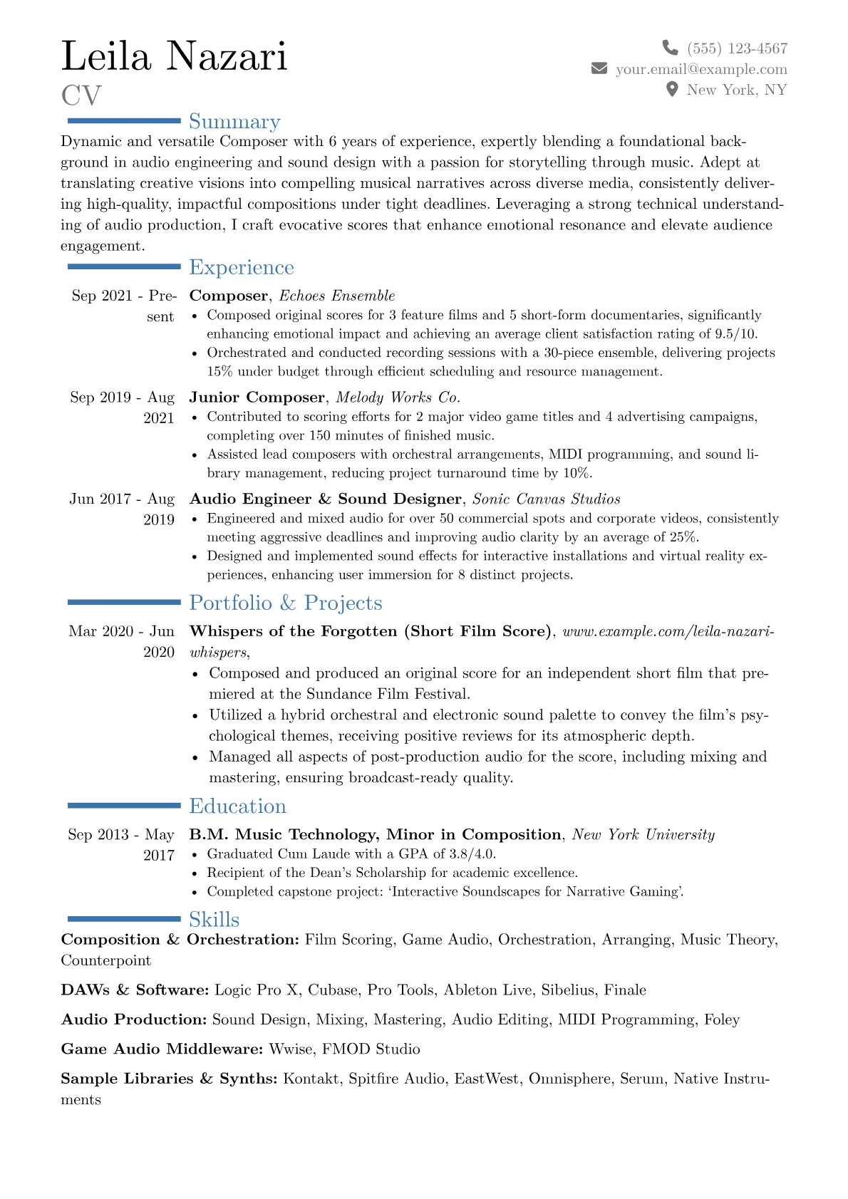 Career changer version - Page 1