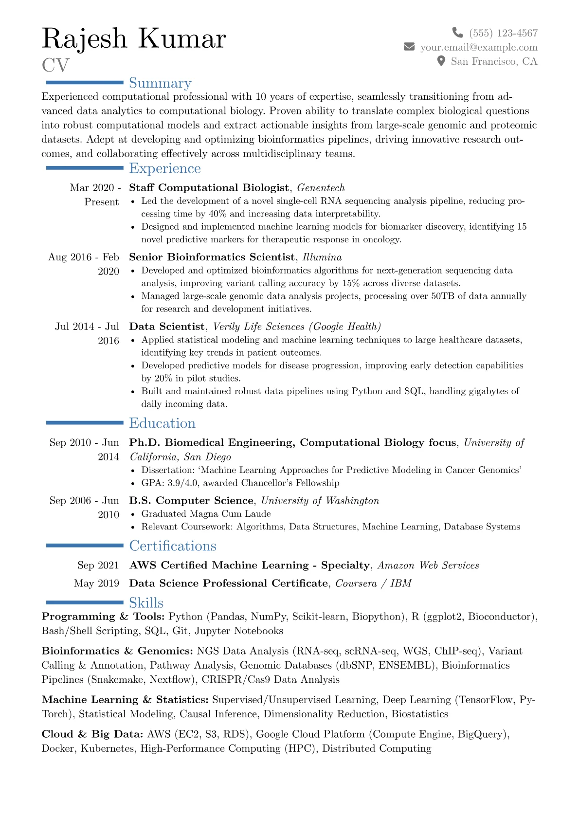 Career changer version - Page 1