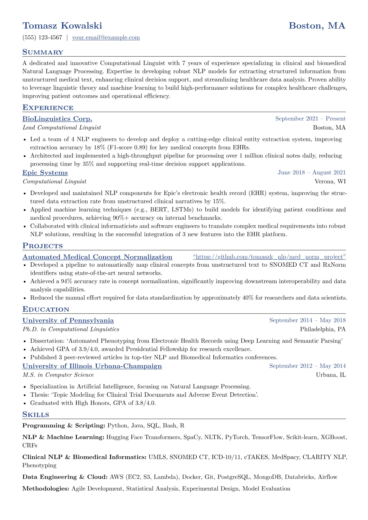 Clinical NLP Specialist version - Page 1