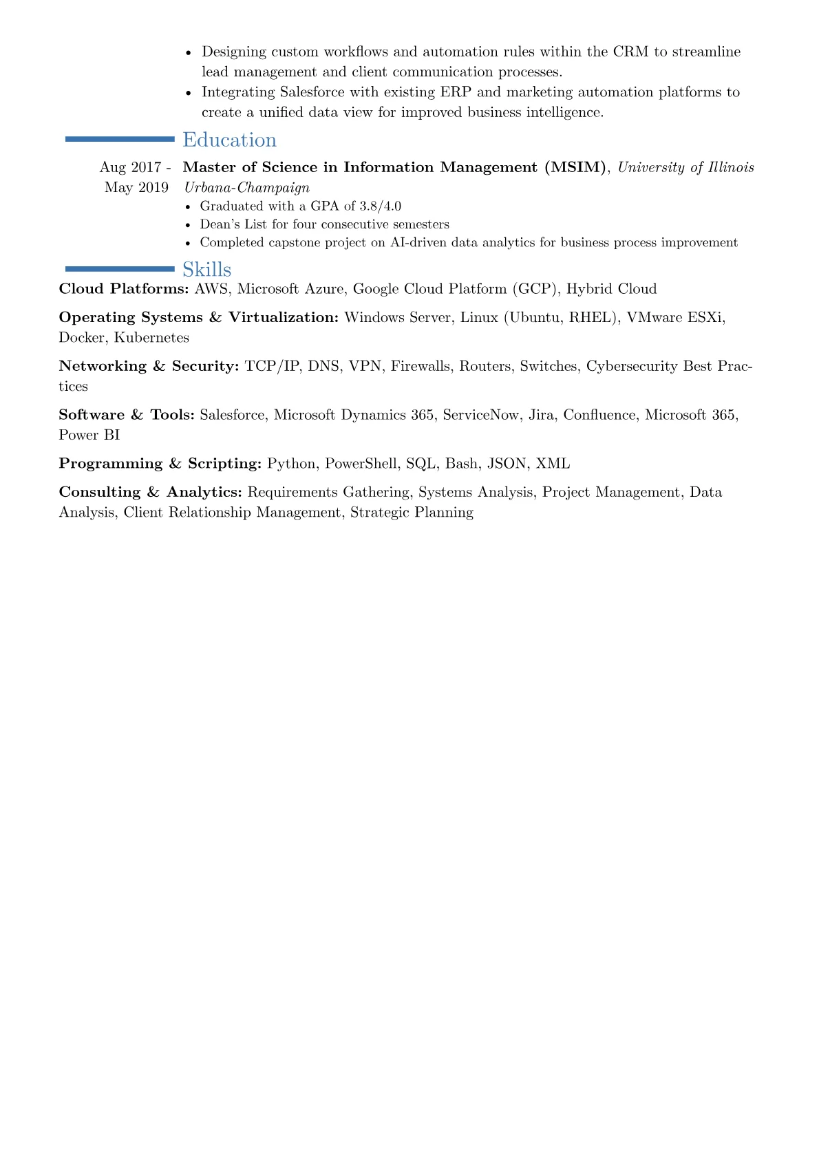Career changer version - Page 2
