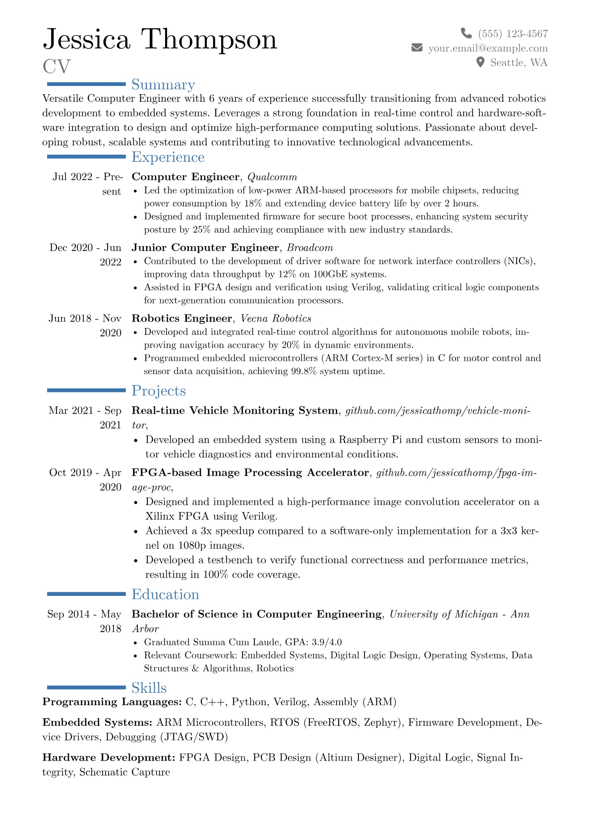 Career changer version - Page 1