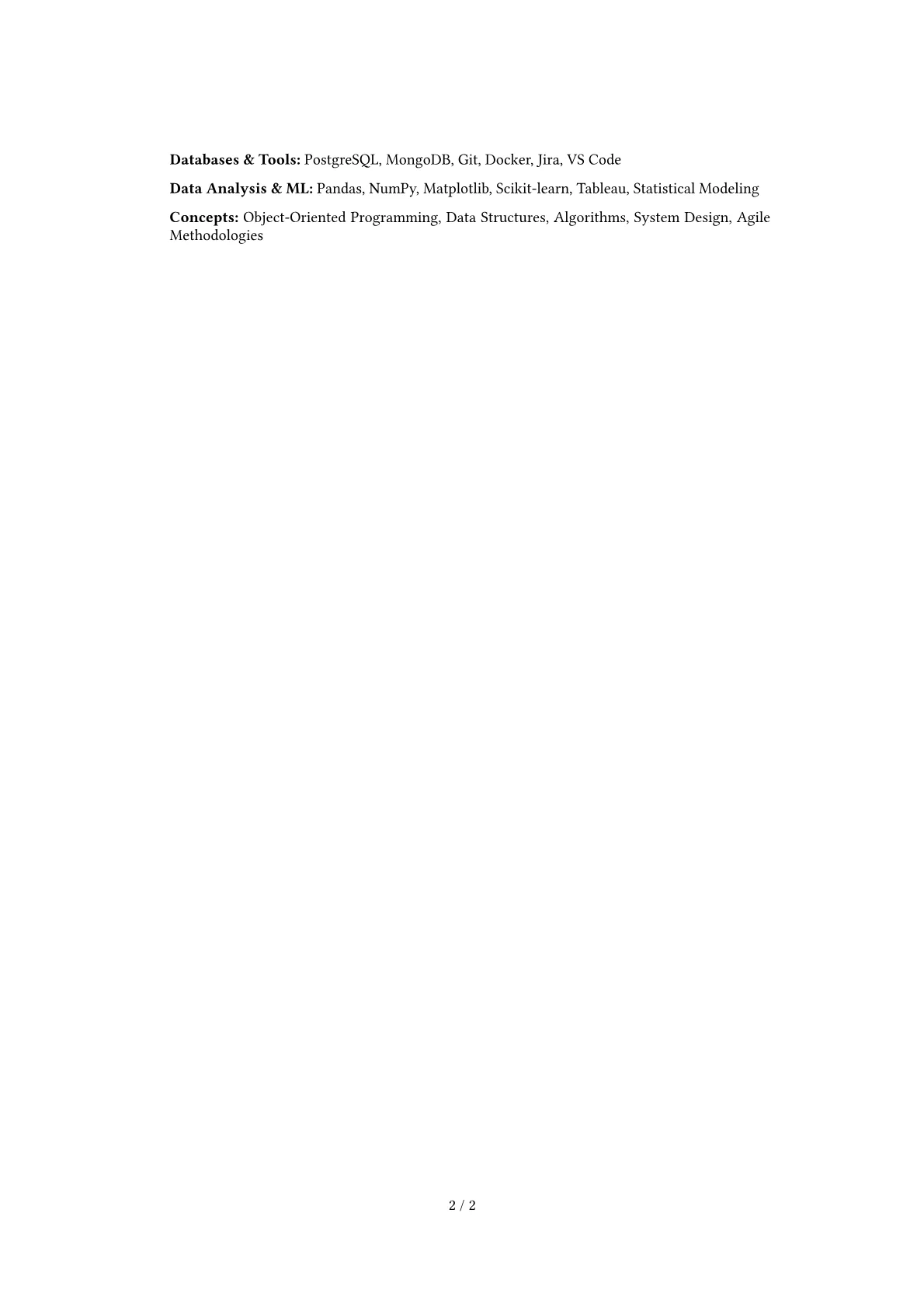 Career changer version - Page 2