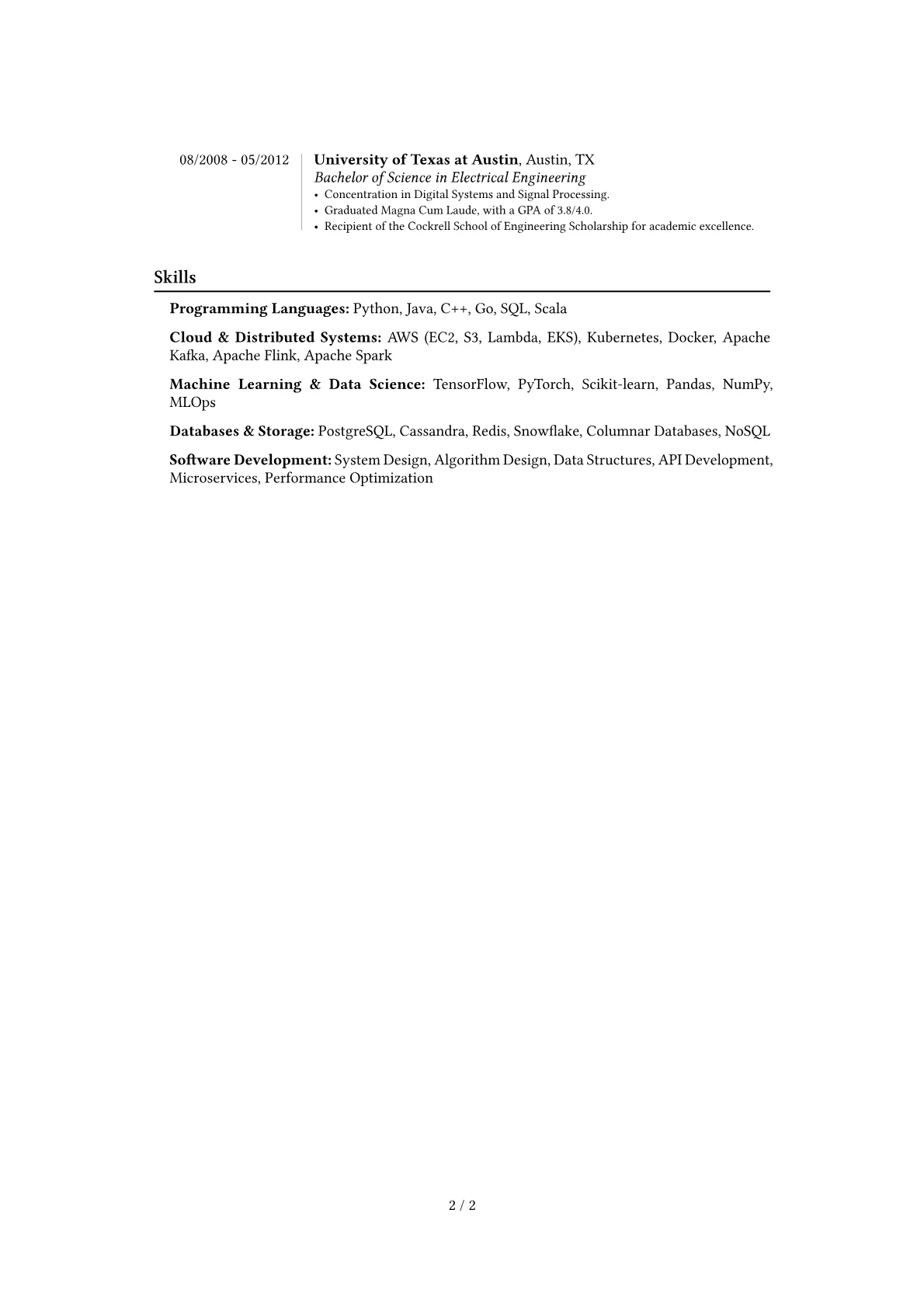 Career changer version - Page 2
