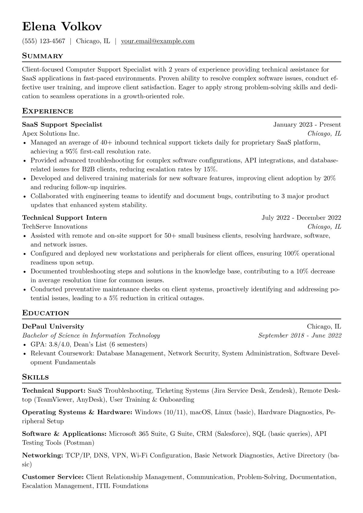 Entry Level Computer version - Page 1