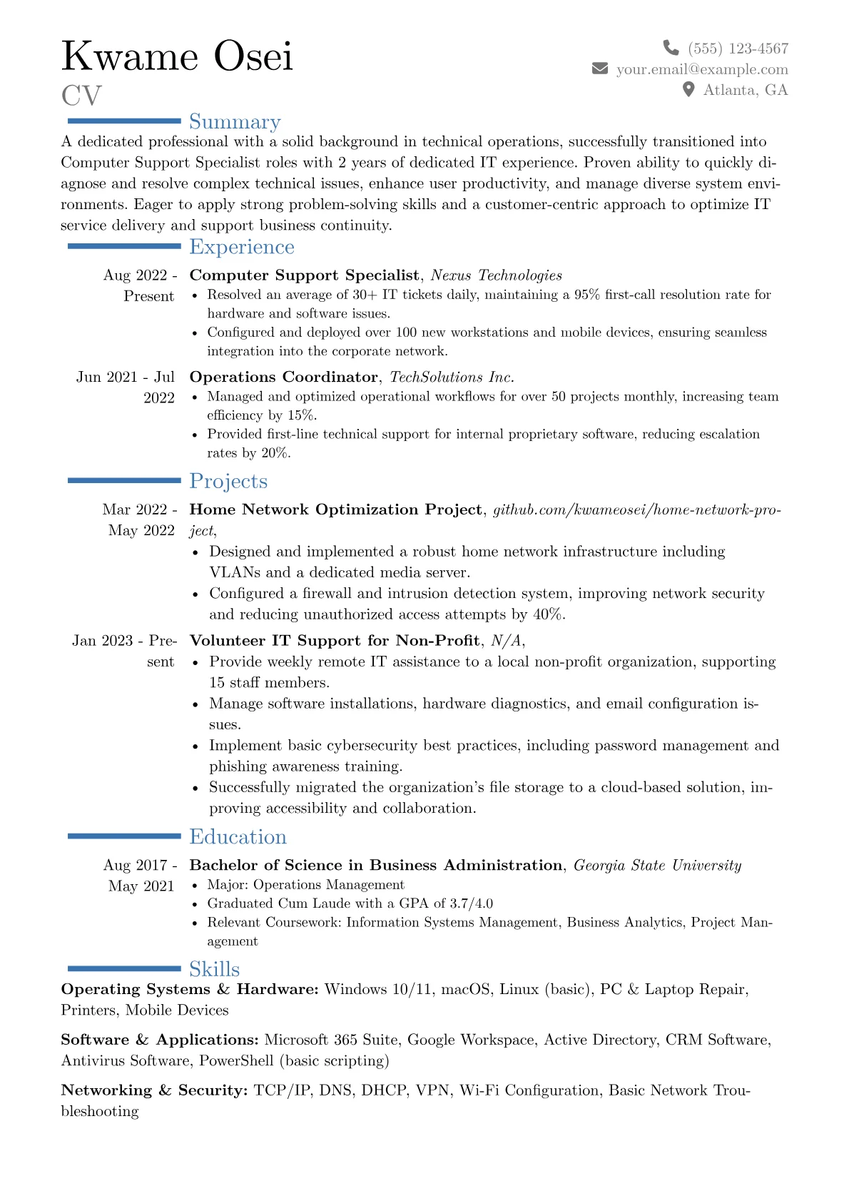 Career changer version - Page 1